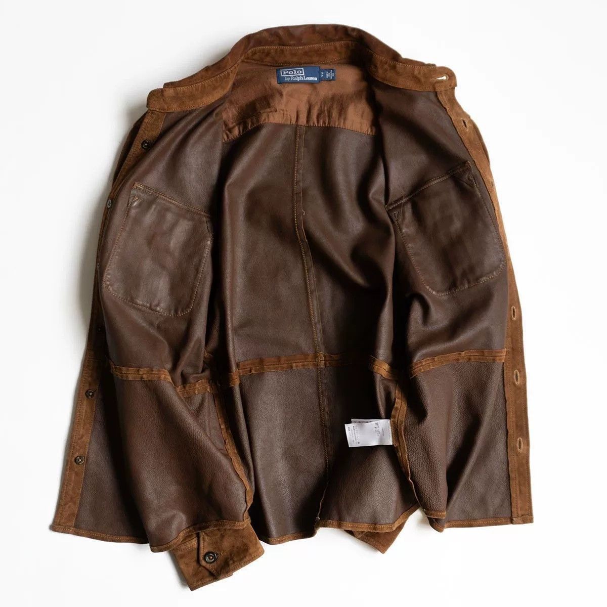 Polo Ralph Lauren Polo Ralph Lauren RL Suede Leather Jacket Size US S / EU 44-46 / 1 - 4 Thumbnail