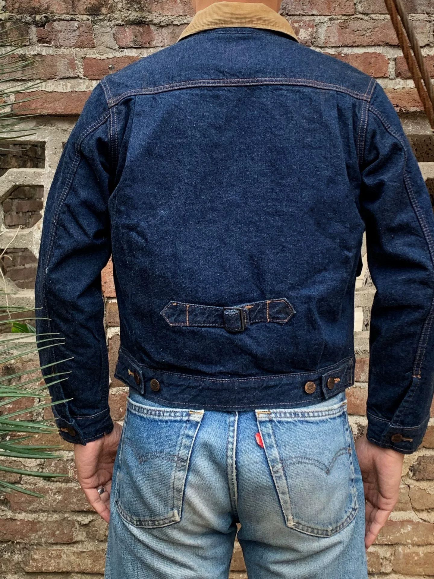 Vintage Vintage Big John Raw Denim Jacket Size US S / EU 44-46 / 1 - 3 Thumbnail