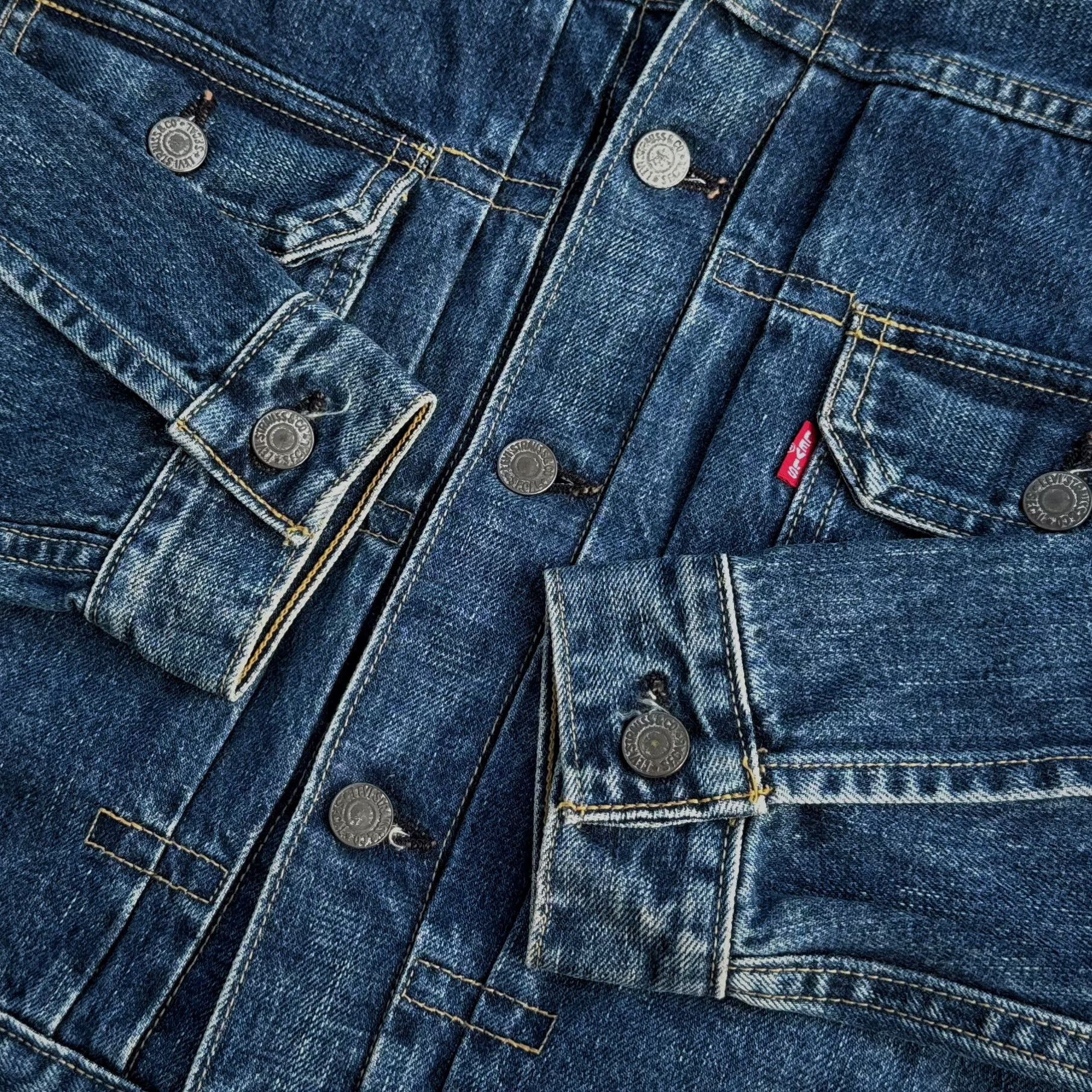 Vintage Vintage Levis LVC 507xx Denim Jacket Size US M / EU 48-50 / 2 - 4 Thumbnail