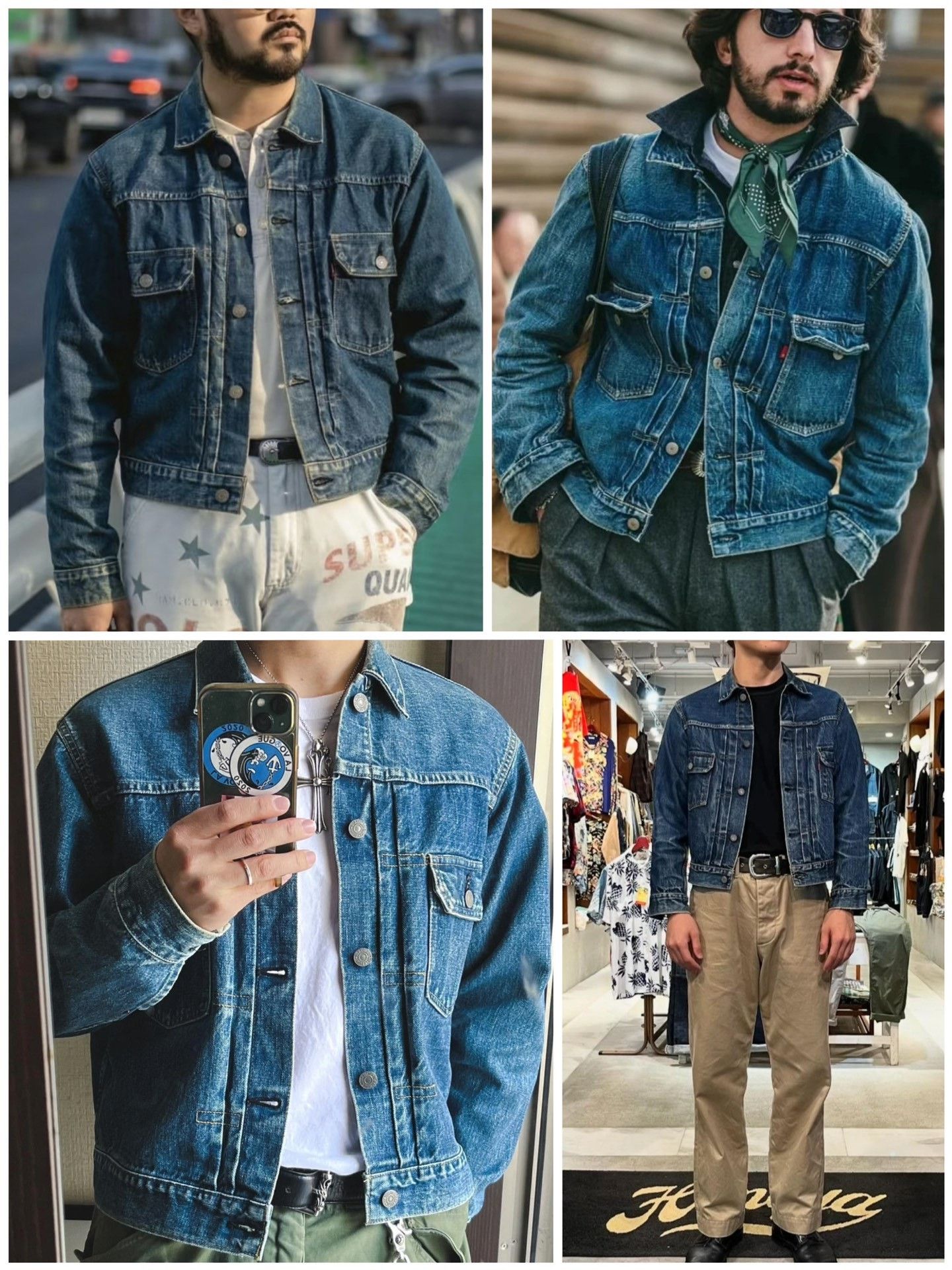 Vintage Vintage Levis LVC 507xx Denim Jacket Size US M / EU 48-50 / 2 - 2 Thumbnail