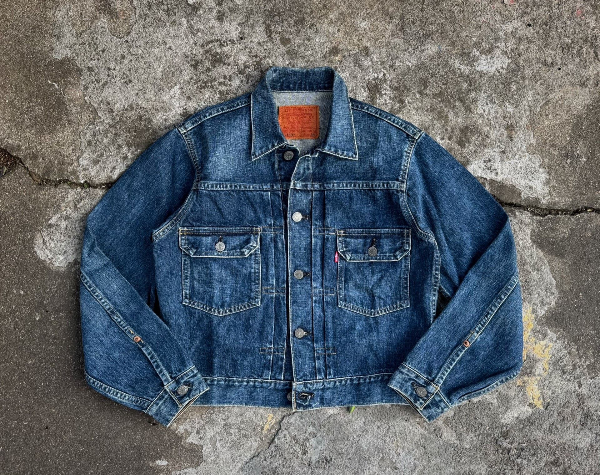 Vintage Vintage Levis LVC 507xx Denim Jacket Size US M / EU 48-50 / 2 - 3 Thumbnail