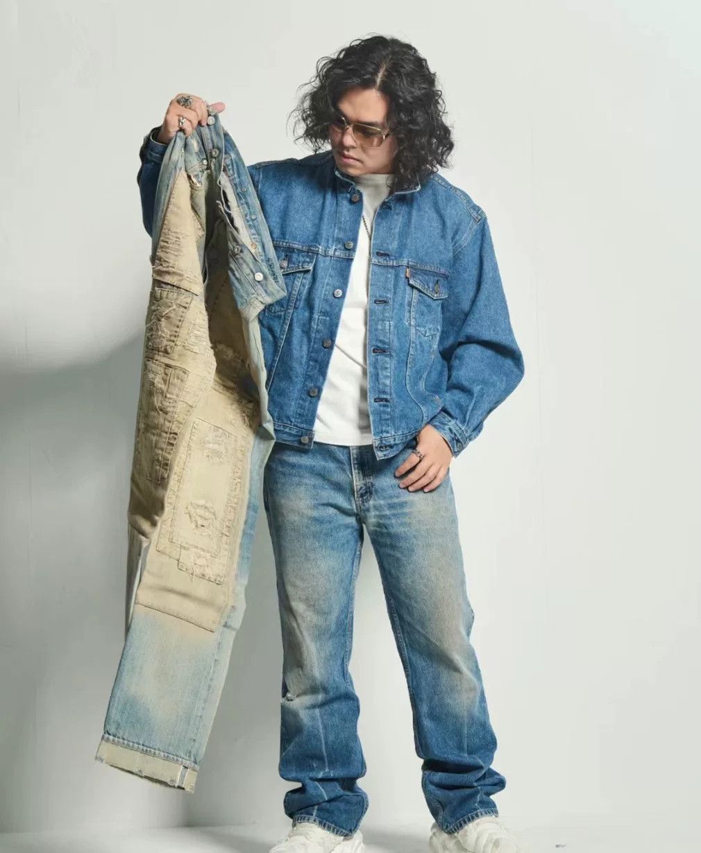Vintage Vintage Levi's LVC Denim Jacket Size US M / EU 48-50 / 2 - 3 Thumbnail
