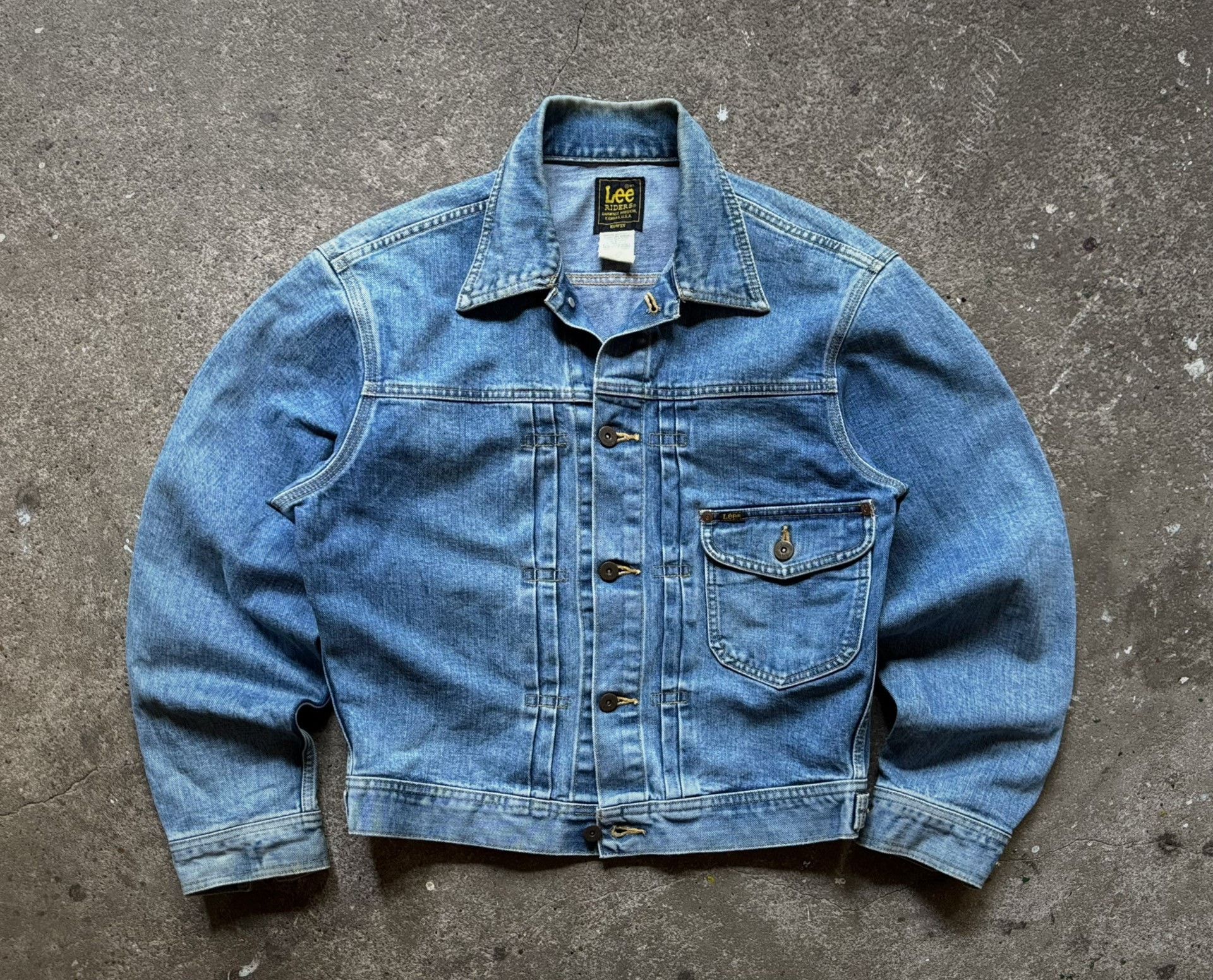 Vintage Vintage Lee Riders Denim Jacket Size US M / EU 48-50 / 2 - 4 Thumbnail