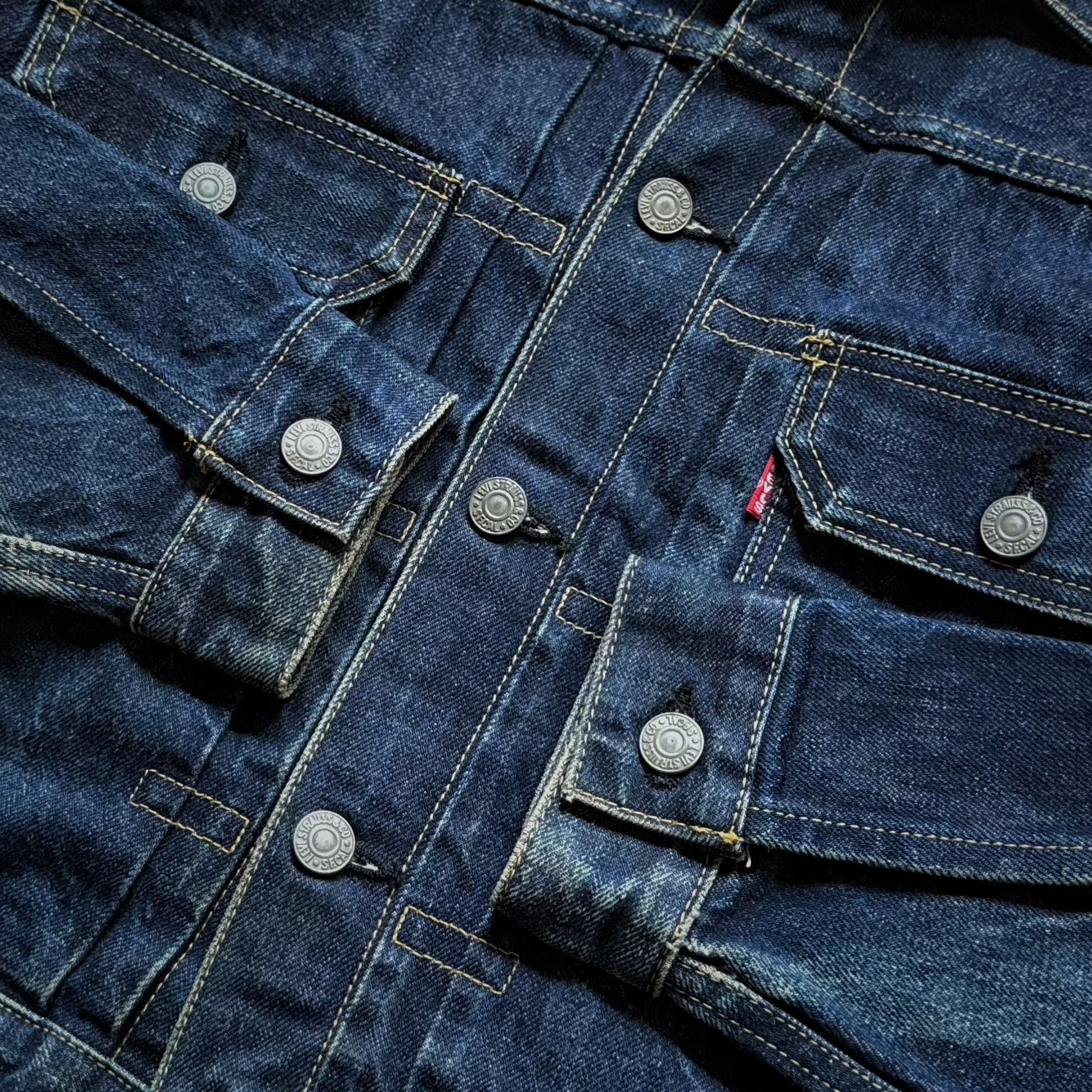 Vintage Vintage Levi's LVC 507xx Denim Jacket Size US L / EU 52-54 / 3 - 5 Thumbnail