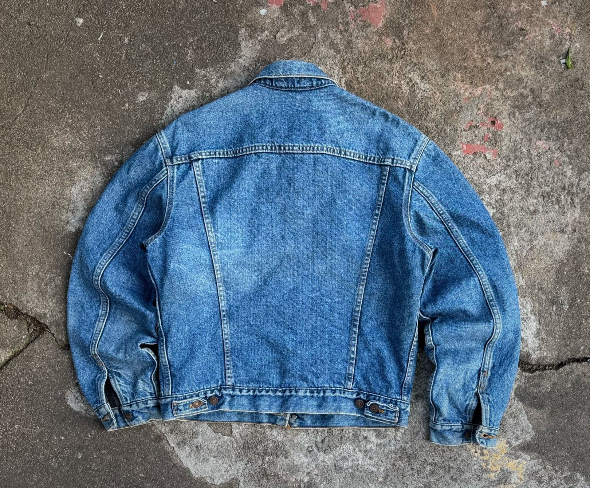 Vintage Vintage Levi's Heavyweight Denim Jacket Size US XXS / EU 40 - 7 Thumbnail