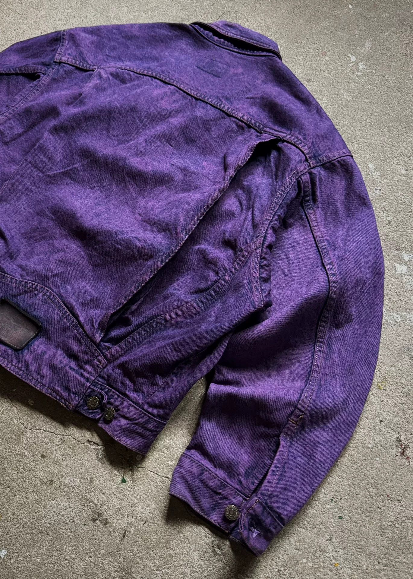 Vintage Vintage 1987 Levi's American Oversized Denim Jacket Size US XXL / EU 58 / 5 - 2 Thumbnail