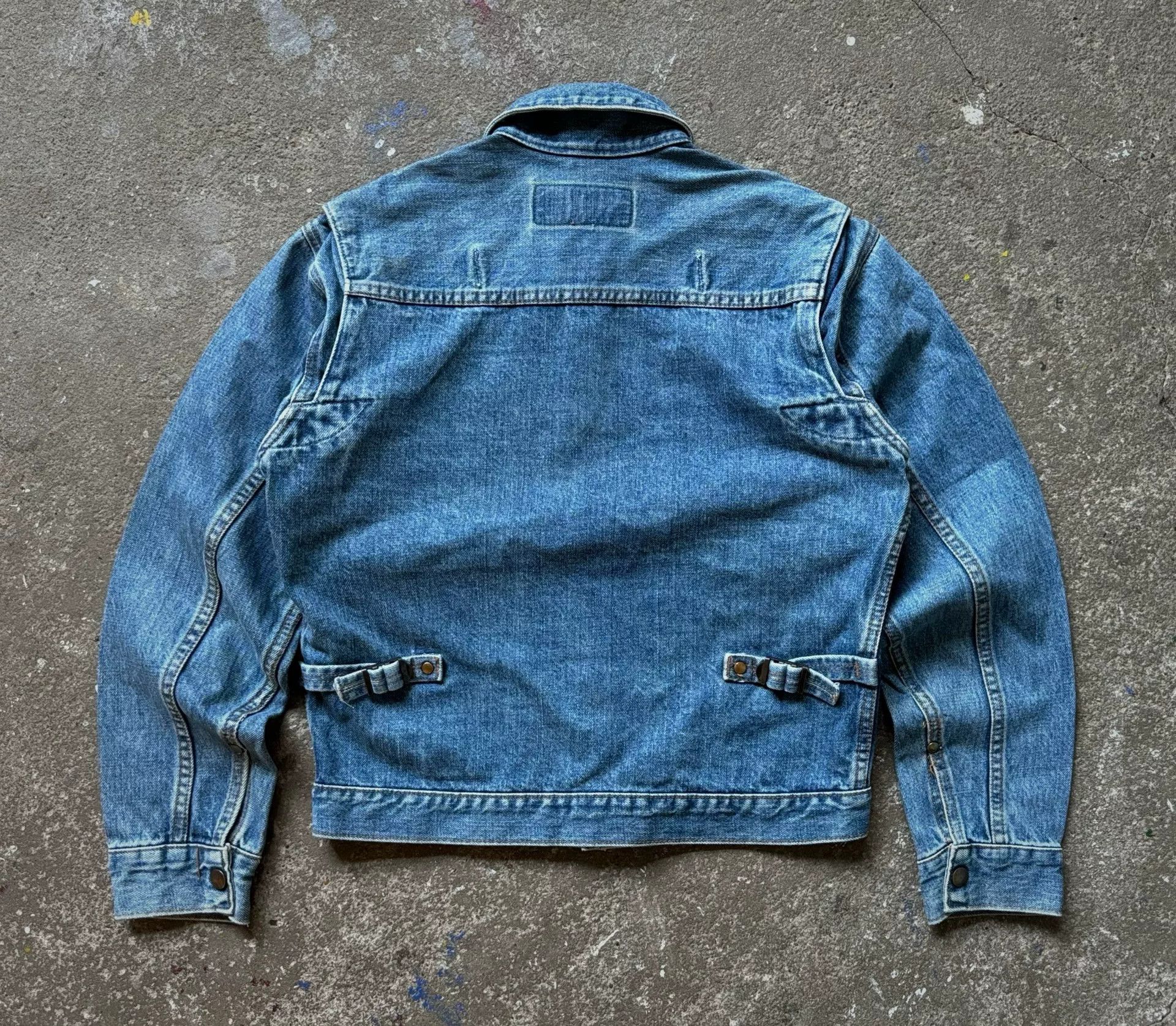 Vintage Vintage Wrangler 11MJ Denim Jacket Size US S / EU 44-46 / 1 - 7 Thumbnail