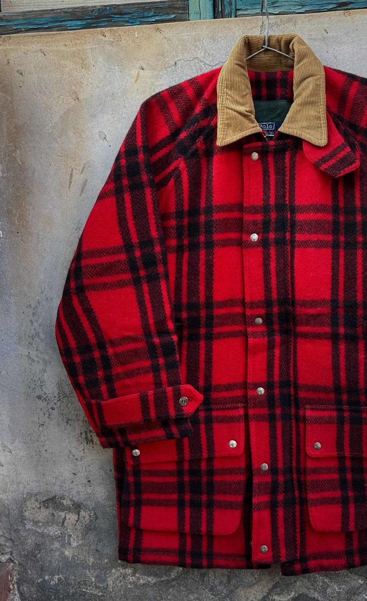 Vintage Vintage Polo Ralph Lauren Wool Coat Size US S / EU 44-46 / 1 - 2 Thumbnail