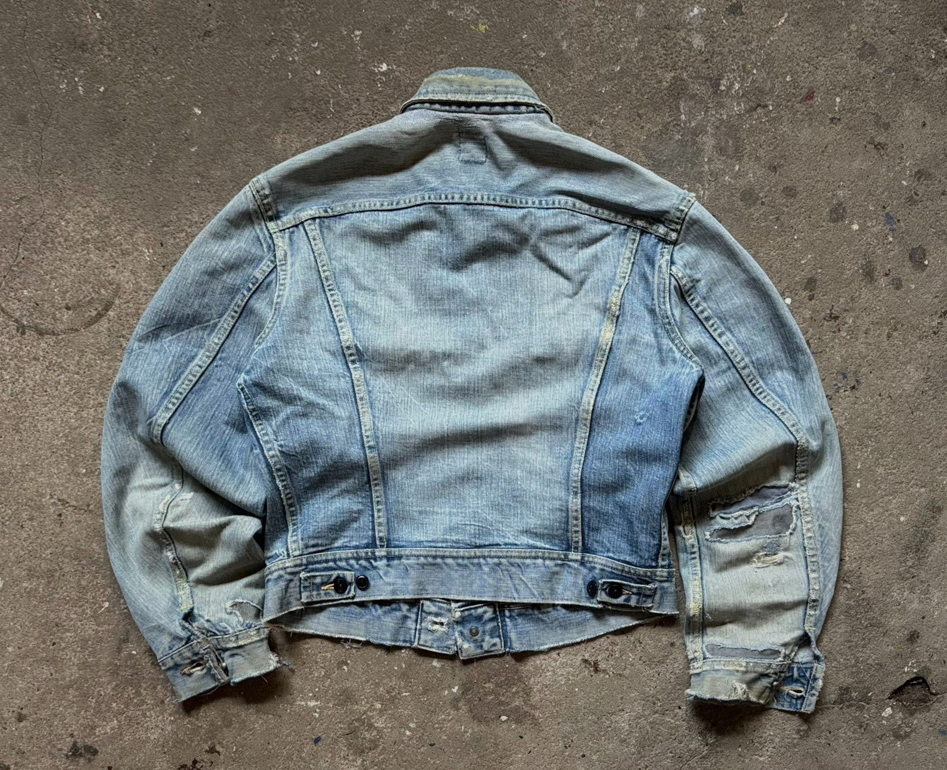 Vintage Vintage 60s Lee 101J Denim Jacket Size US XXS / EU 40 - 6 Thumbnail
