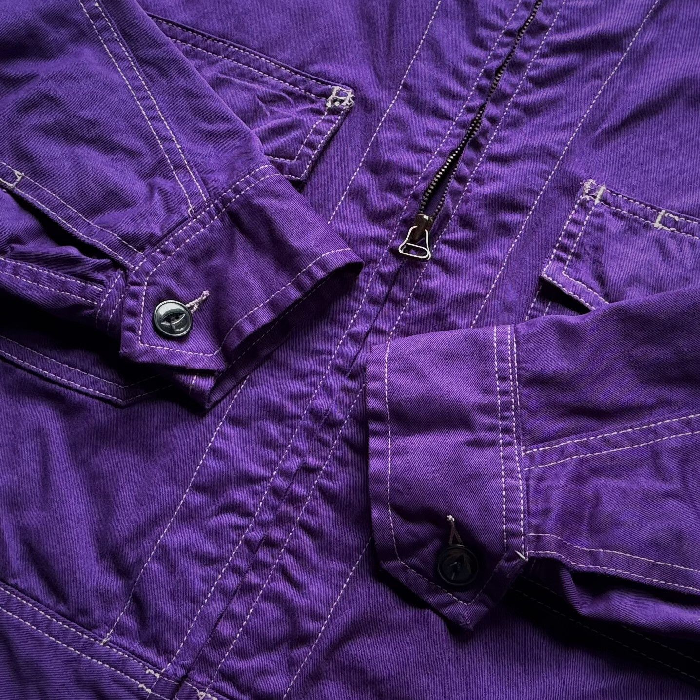 Vintage Vintage 1993 Levis Workers Jacket Size US XXS / EU 40 - 3 Thumbnail