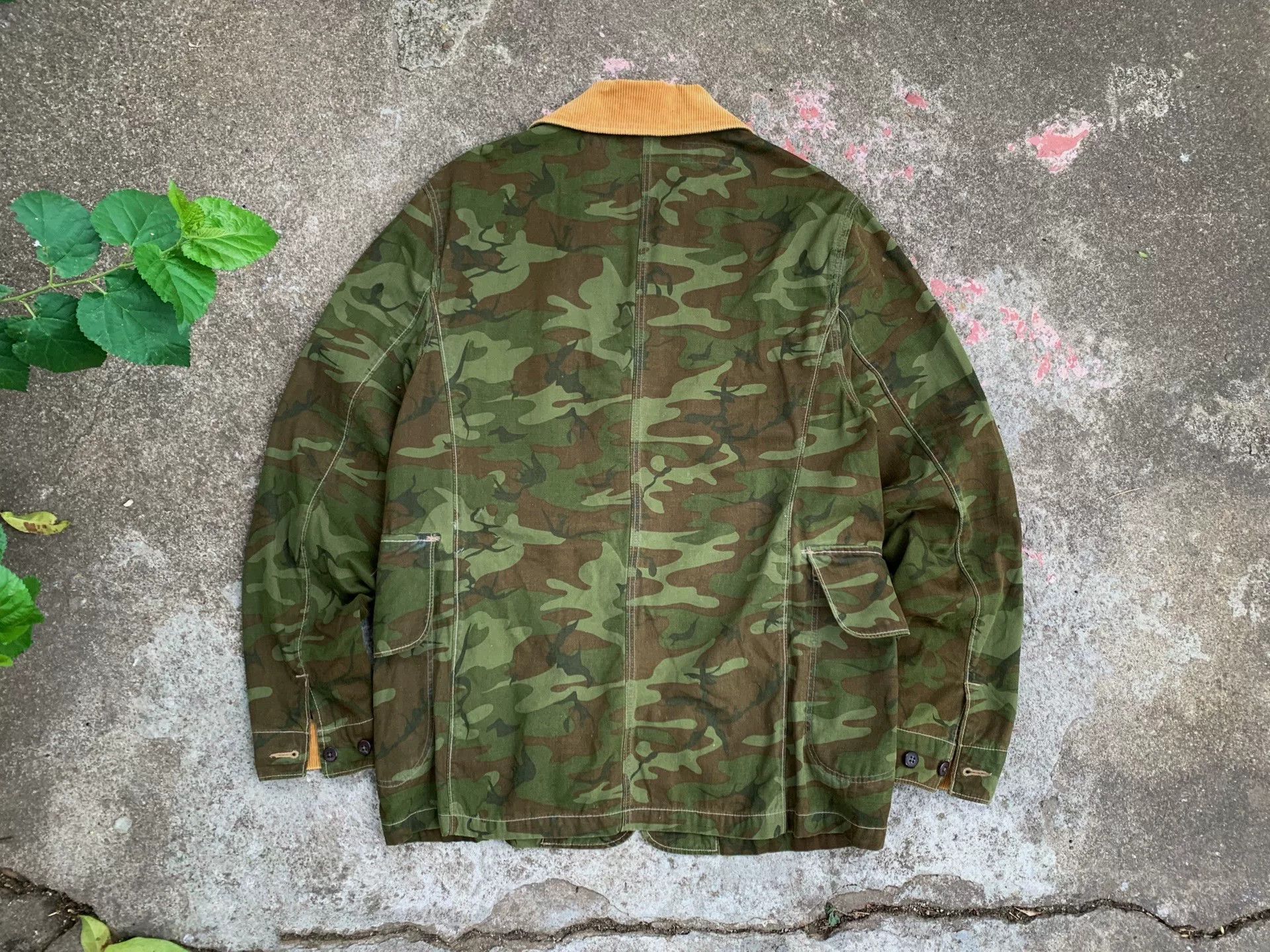 Vintage Vintage Polo Ralph Lauren Camouflage Jacket Size US S / EU 44-46 / 1 - 5 Thumbnail