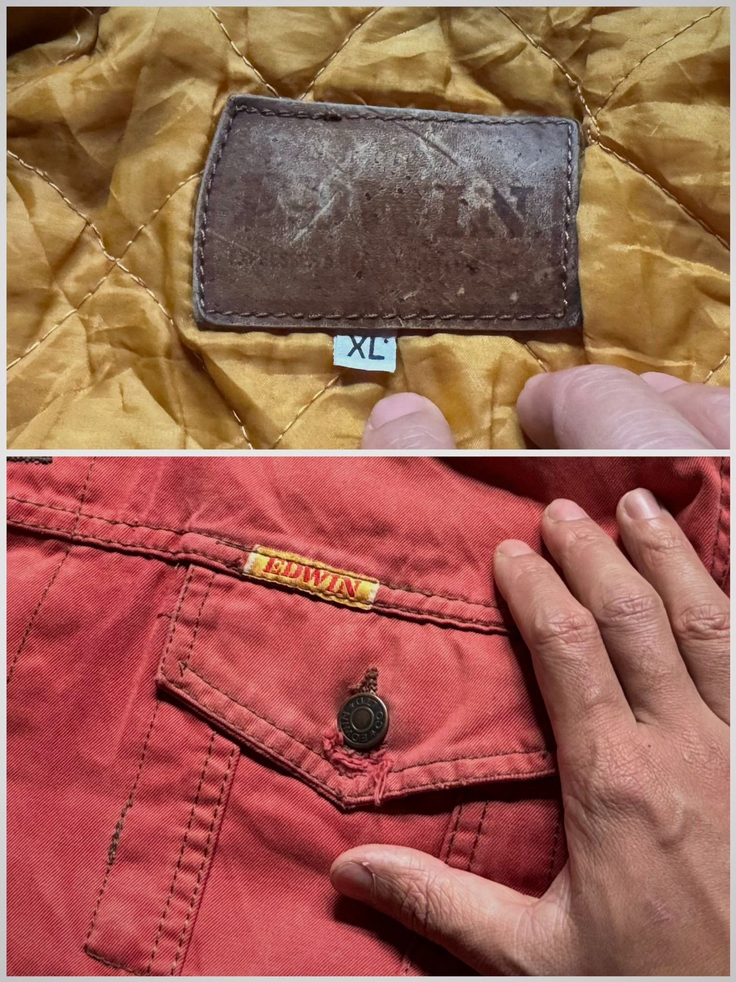 Vintage Vintage Edwin Boxy Trucker Jacket Size US XL / EU 56 / 4 - 5 Thumbnail