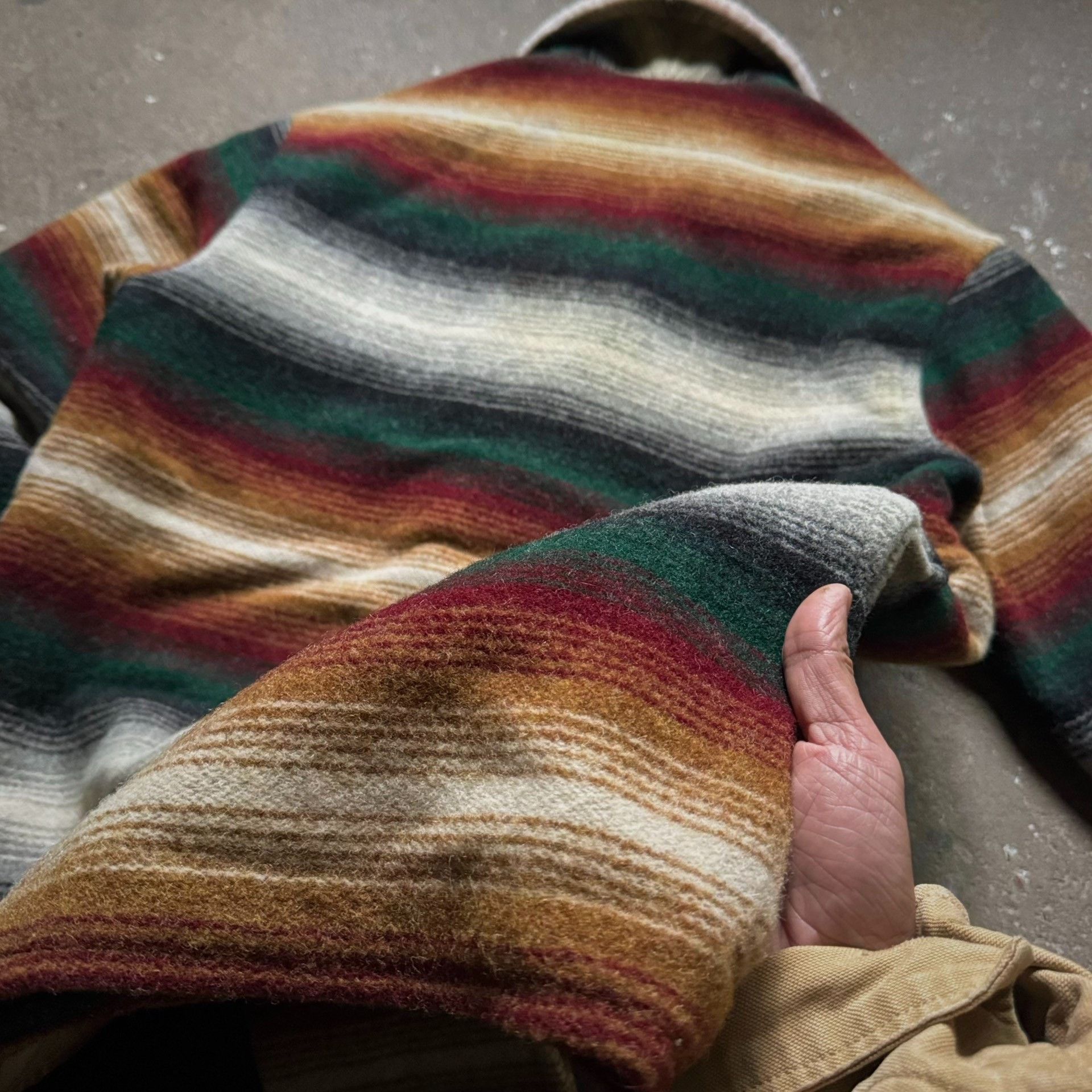 Vintage Vintage Woolrich Navajo Wool Coat Size US M / EU 48-50 / 2 - 5 Thumbnail