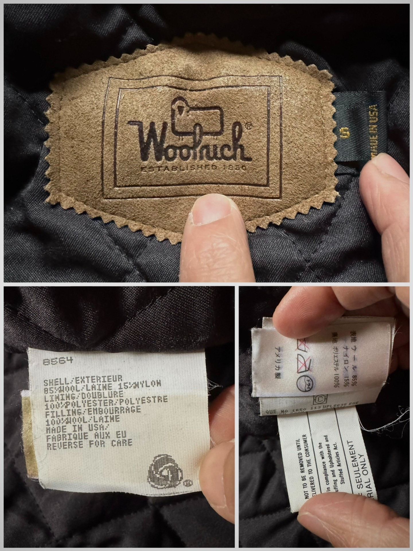 Vintage Vintage Woolrich Navajo Wool Coat Size US M / EU 48-50 / 2 - 4 Thumbnail