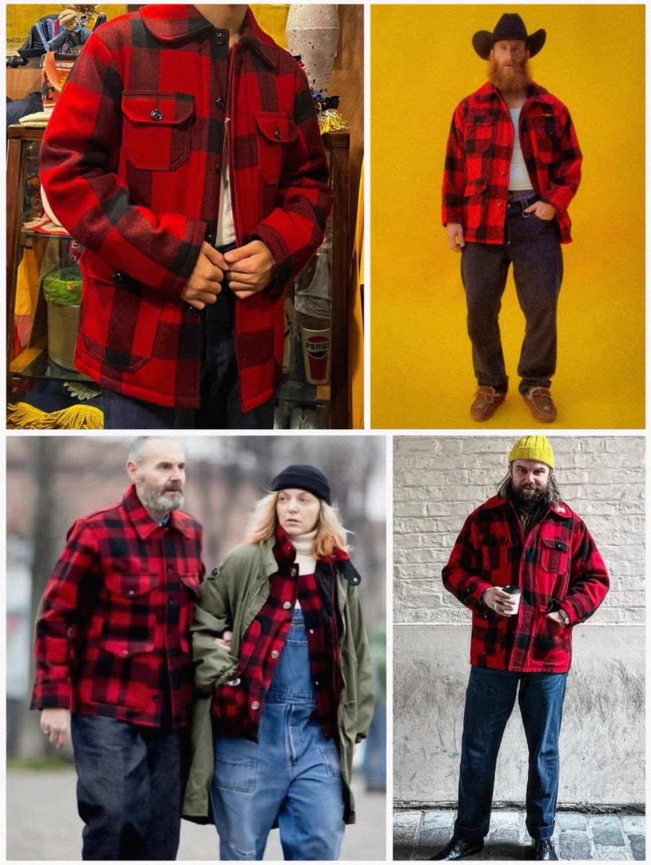 Vintage Vintage Woolrich Heavy Wool Hunting Jacket Size US S / EU 44-46 / 1 - 2 Thumbnail
