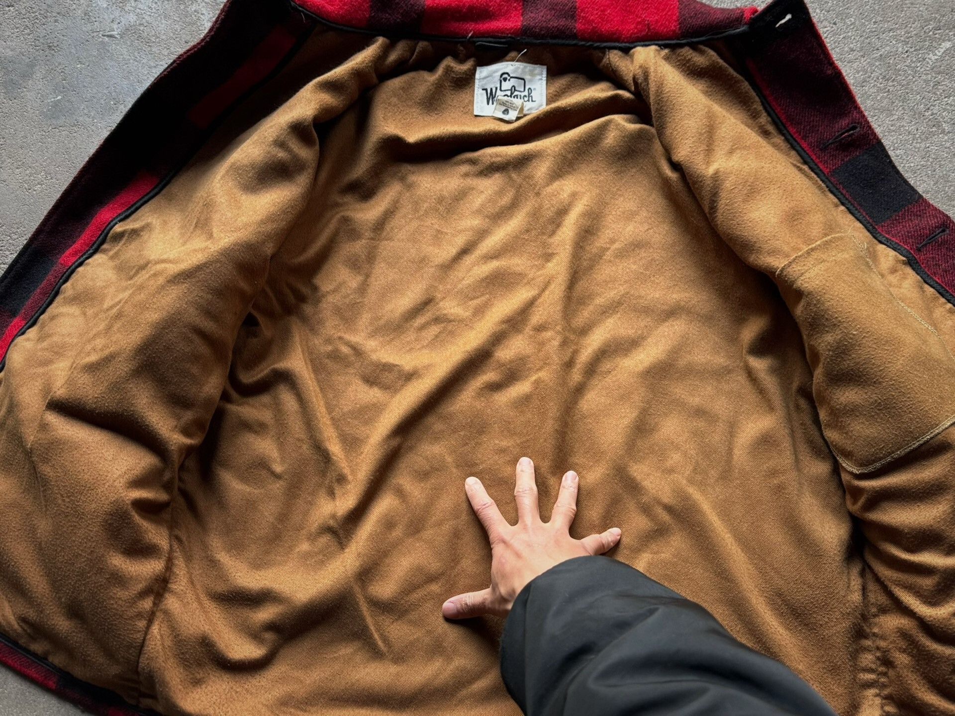 Vintage Vintage Woolrich Heavy Wool Hunting Jacket Size US S / EU 44-46 / 1 - 6 Thumbnail