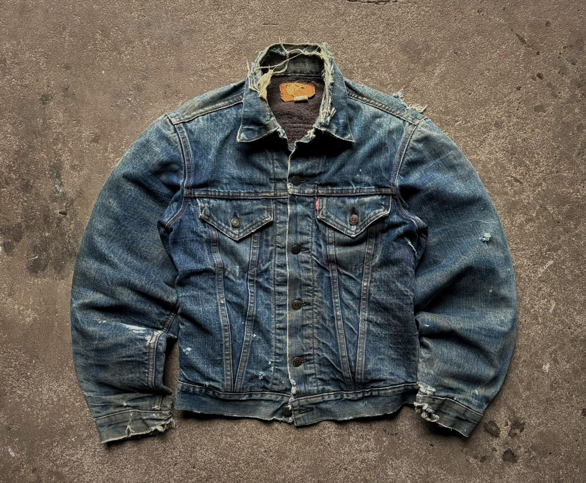 Vintage Vintage 60s Levis 70505 Denim Jacket Size US M / EU 48-50 / 2 - 2 Thumbnail