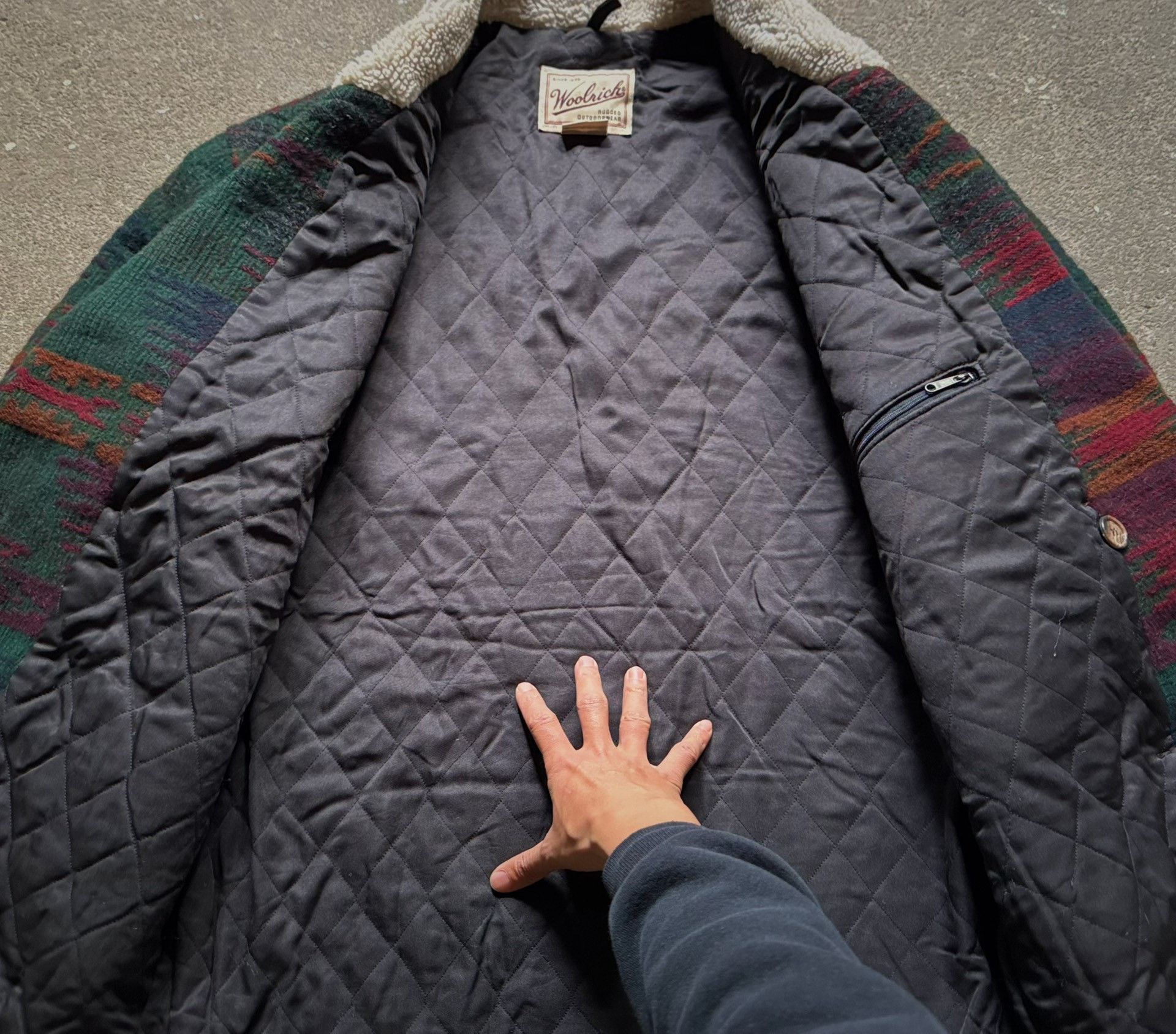 Vintage Vintage Woolrich Navajo Wool Coat Size US M / EU 48-50 / 2 - 4 Thumbnail