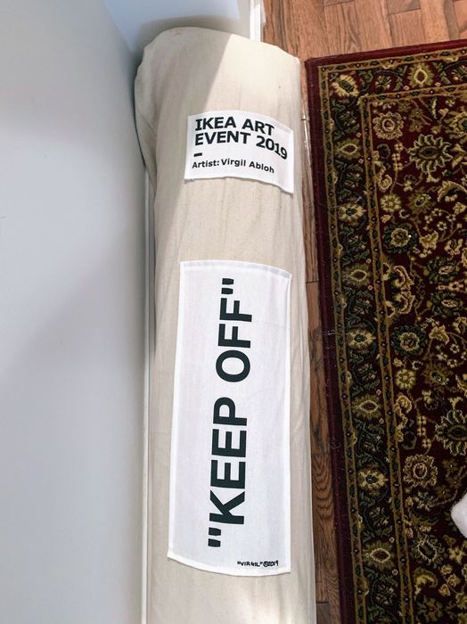 Virgil Abloh, IKEA, Keep Off (2019)