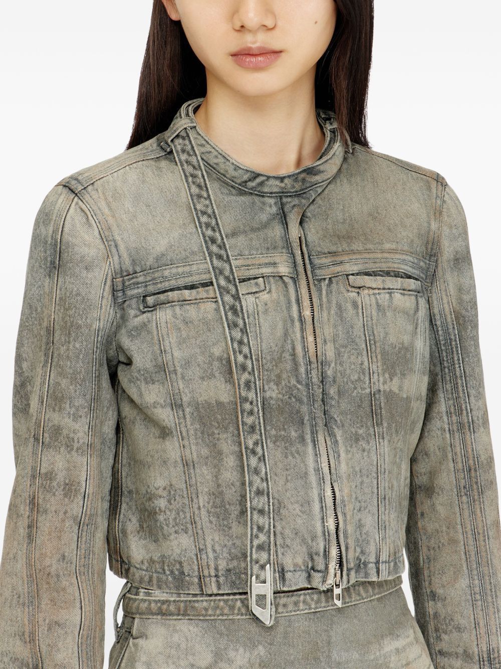 Diesel DENIM JACKET Size M / US 6-8 / IT 42-44 - 5 Thumbnail