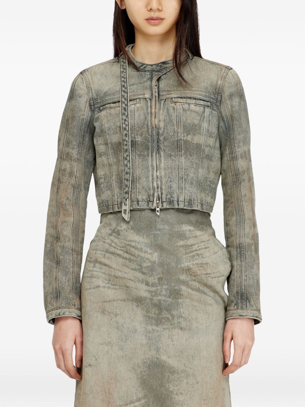Diesel DENIM JACKET Size M / US 6-8 / IT 42-44 - 4 Thumbnail