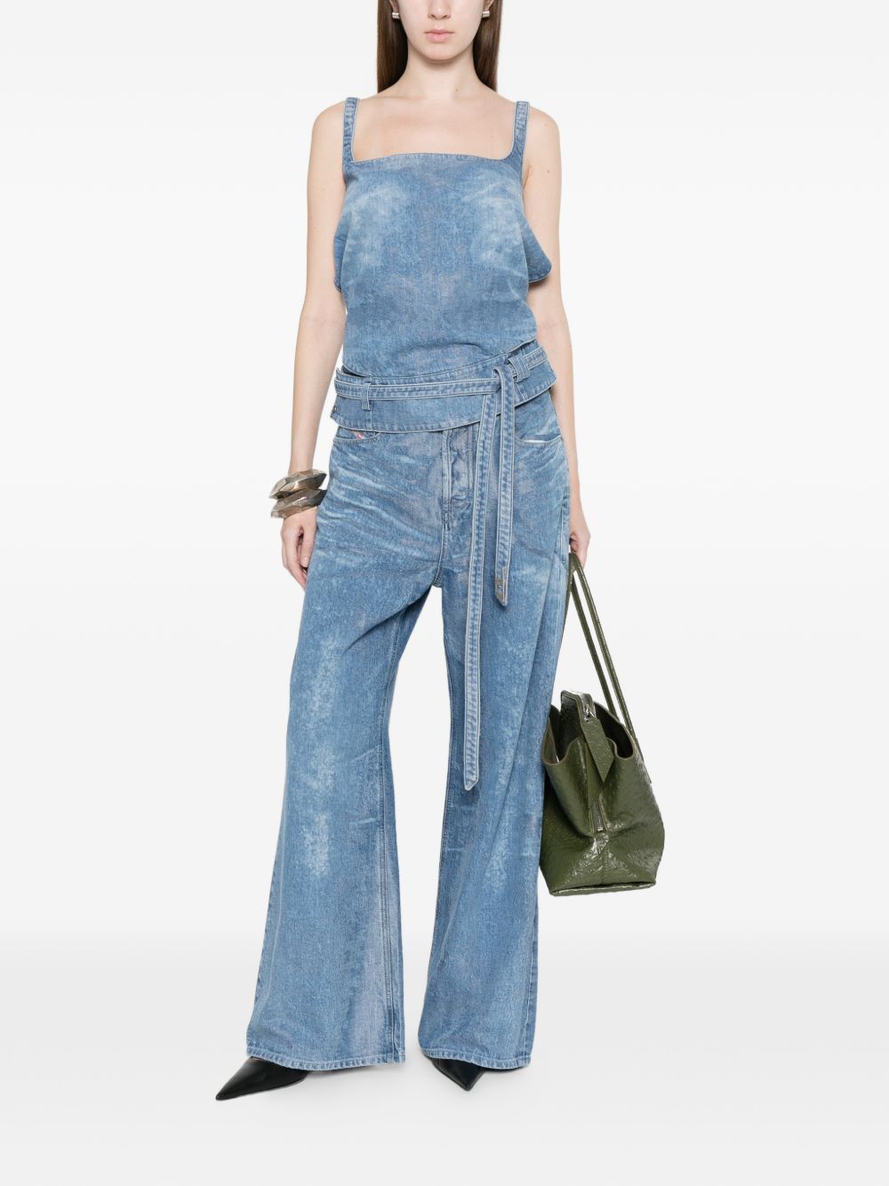 Diesel DENIM TANK TOP Size M / US 6-8 / IT 42-44 - 3 Thumbnail