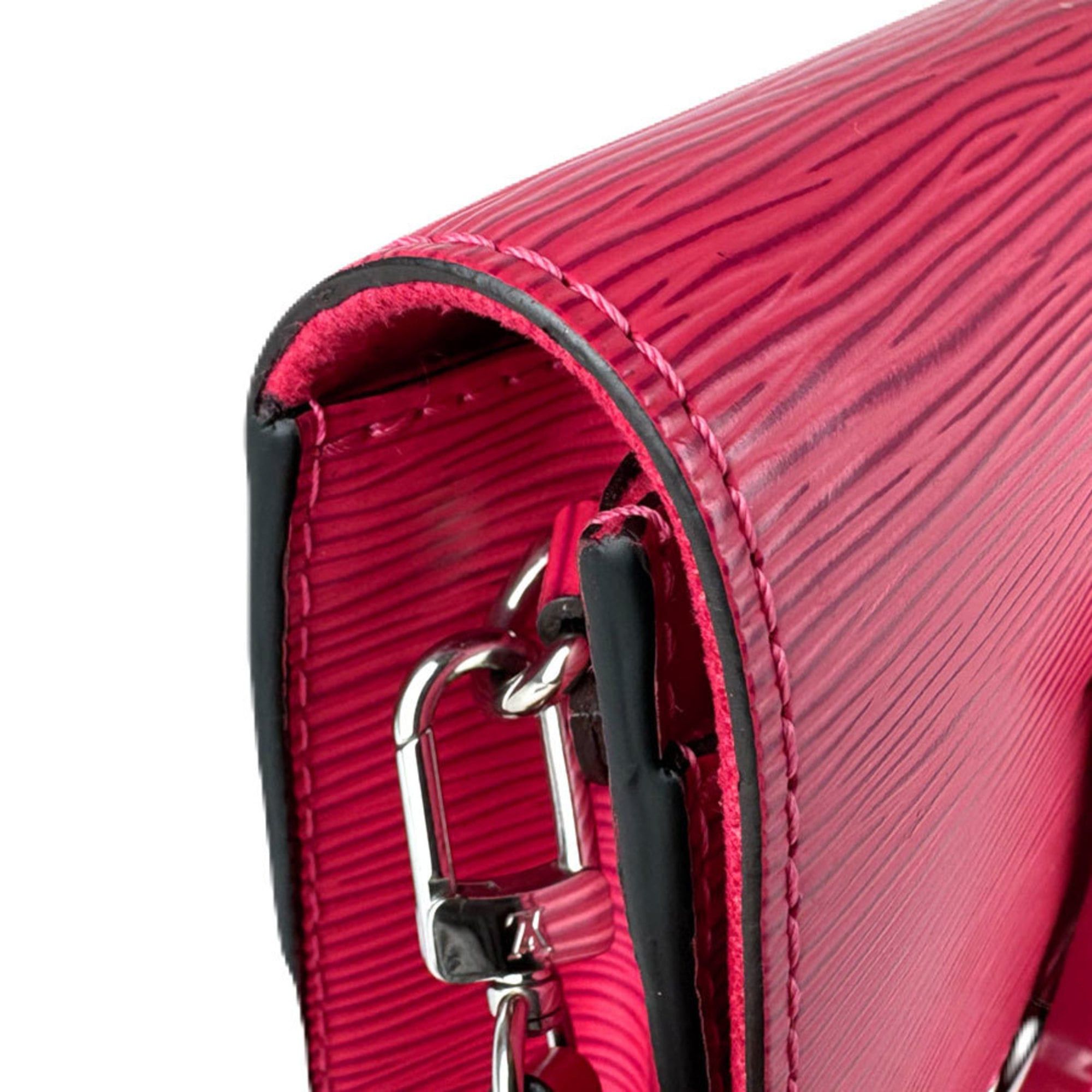 Louis Vuitton Louis Vuitton Shoulder Bag Epi Pochette Louise PM Leather Pink Silver Women's M41105 Free Shipping z8943 Size ONE SIZE - 7 Thumbnail