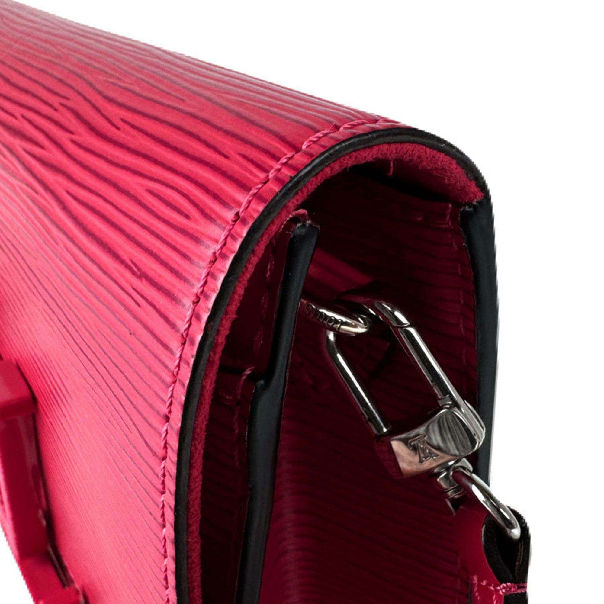 Louis Vuitton Louis Vuitton Shoulder Bag Epi Pochette Louise PM Leather Pink Silver Women's M41105 Free Shipping z8943 Size ONE SIZE - 8 Thumbnail