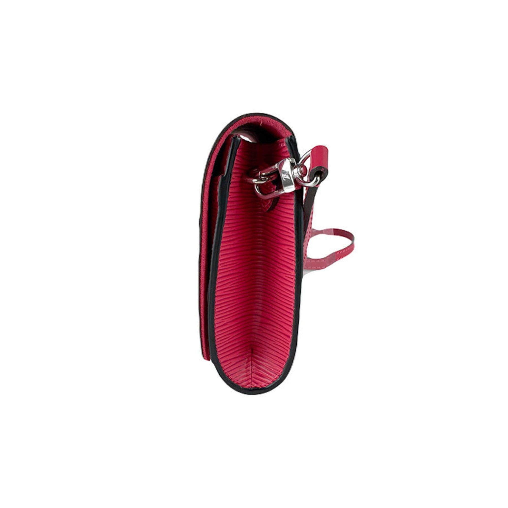 Louis Vuitton Louis Vuitton Shoulder Bag Epi Pochette Louise PM Leather Pink Silver Women's M41105 Free Shipping z8943 Size ONE SIZE - 2 Thumbnail