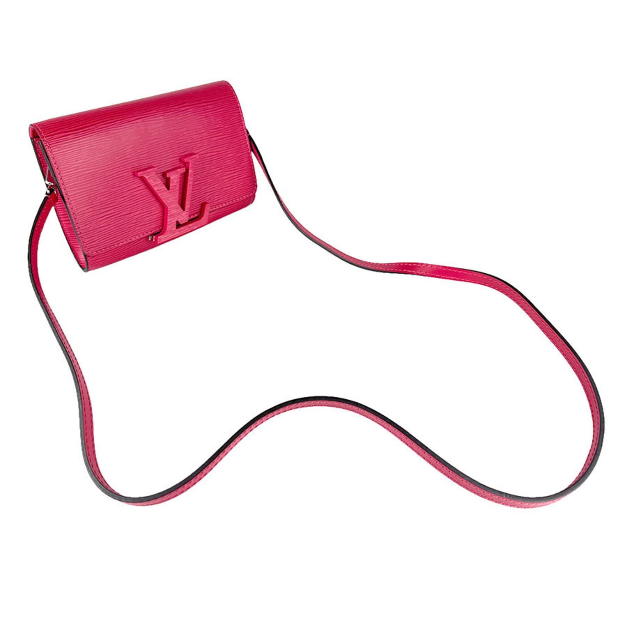 Louis Vuitton Louis Vuitton Shoulder Bag Epi Pochette Louise PM Leather Pink Silver Women's M41105 Free Shipping z8943 Size ONE SIZE - 11 Thumbnail