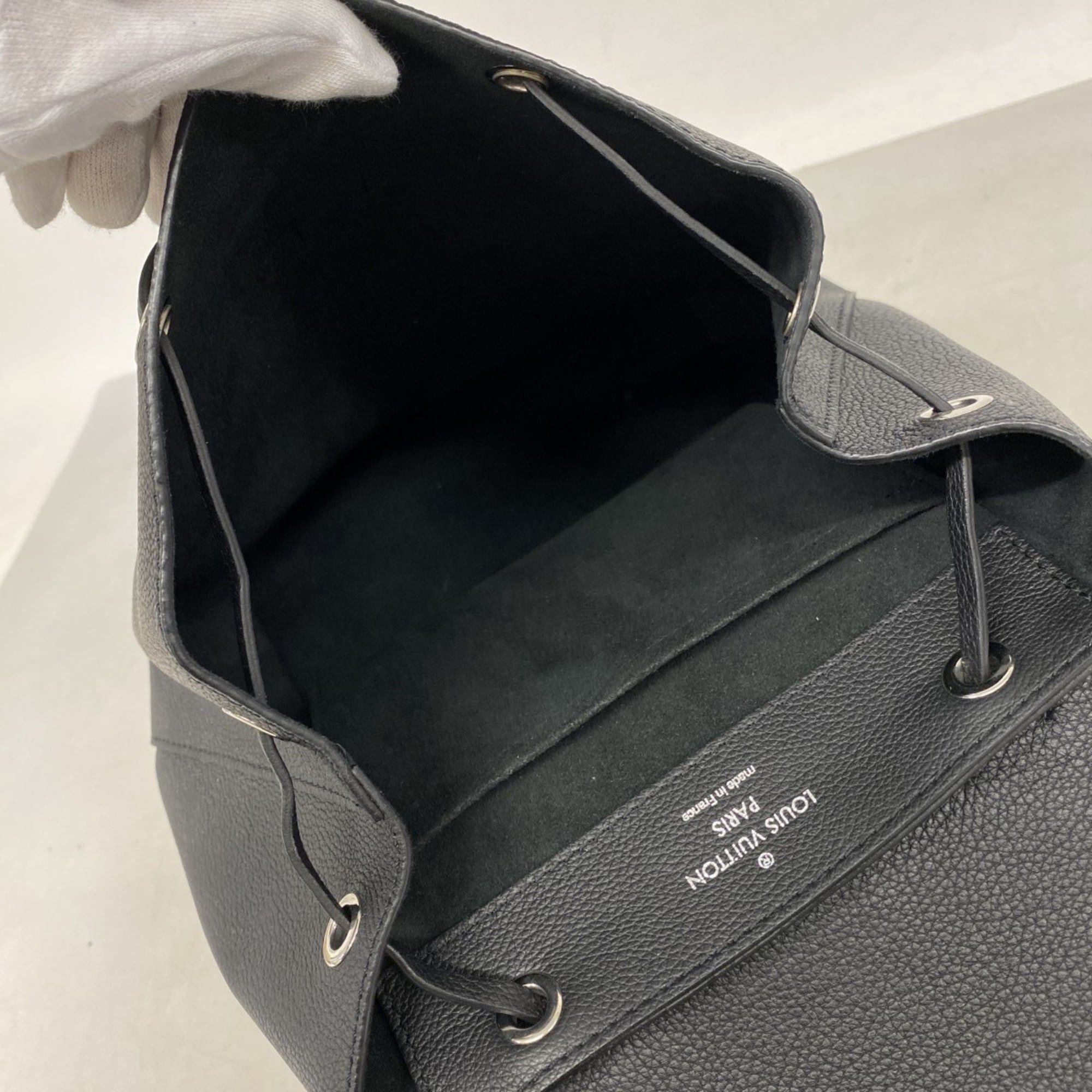 Louis Vuitton Lockme Backpack Lockme Backpack M41815 路易威登LOUIS VUITTON Lockme Backpack 翻蓋束口後背包M41815  main image 3