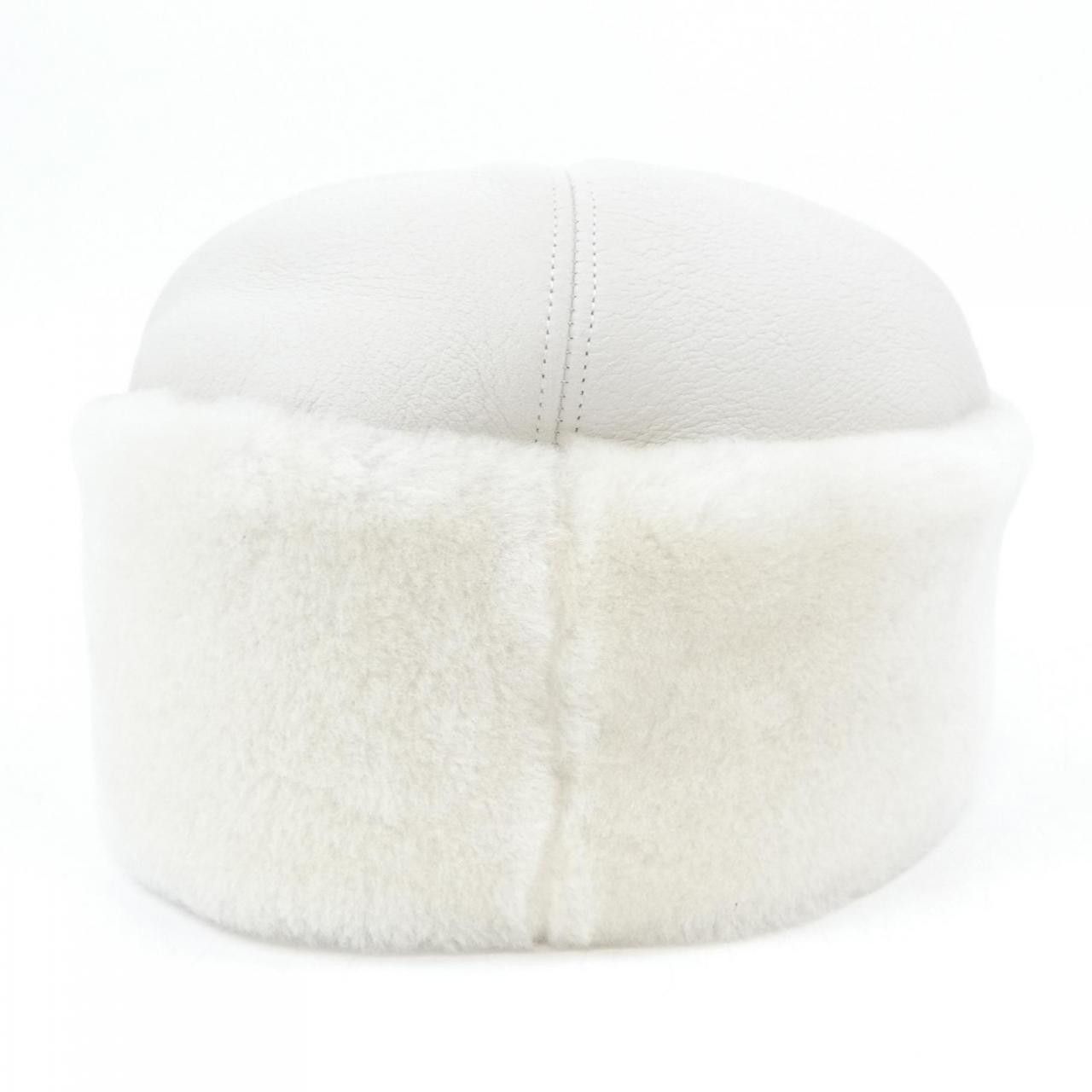 Hermes Hermes Hermes Shearling Cap Fur Hats DUTY FREE for USA Size ONE SIZE - 4 Thumbnail