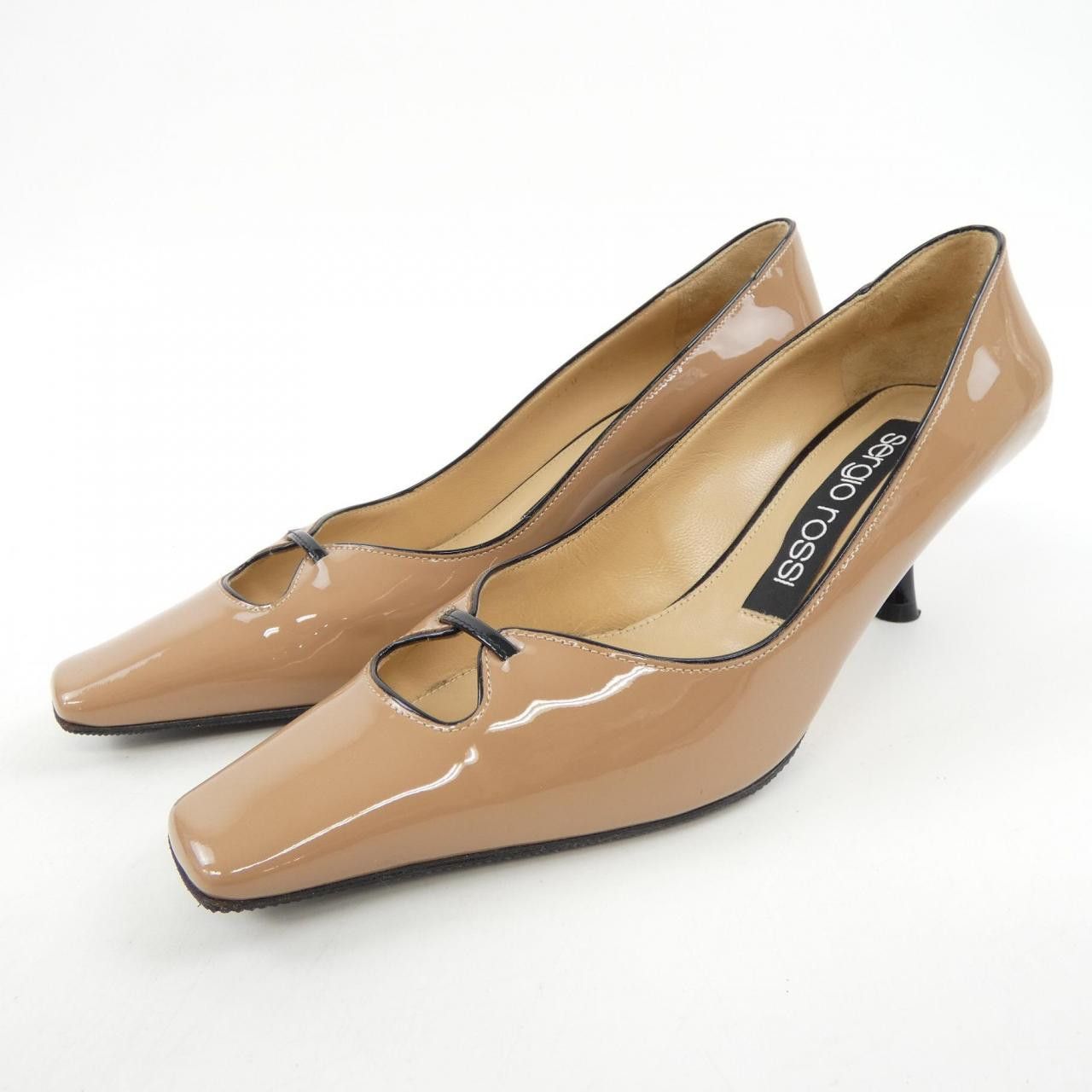 Other Other Sergio Rossi SR TWENTY Pumps Leather Shoes SR TWENTY DUTY FREE for USA Size ONE SIZE - 3 Thumbnail