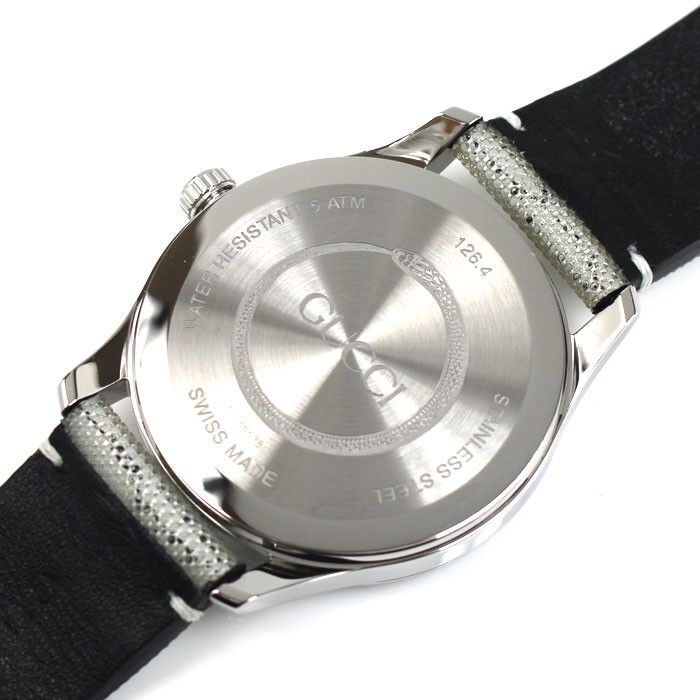 Gucci Gucci Gucci G Timeless Stainless Steel Watch Metal Quartz YA1264058 DUTY FREE for USA Size ONE SIZE - 5 Thumbnail