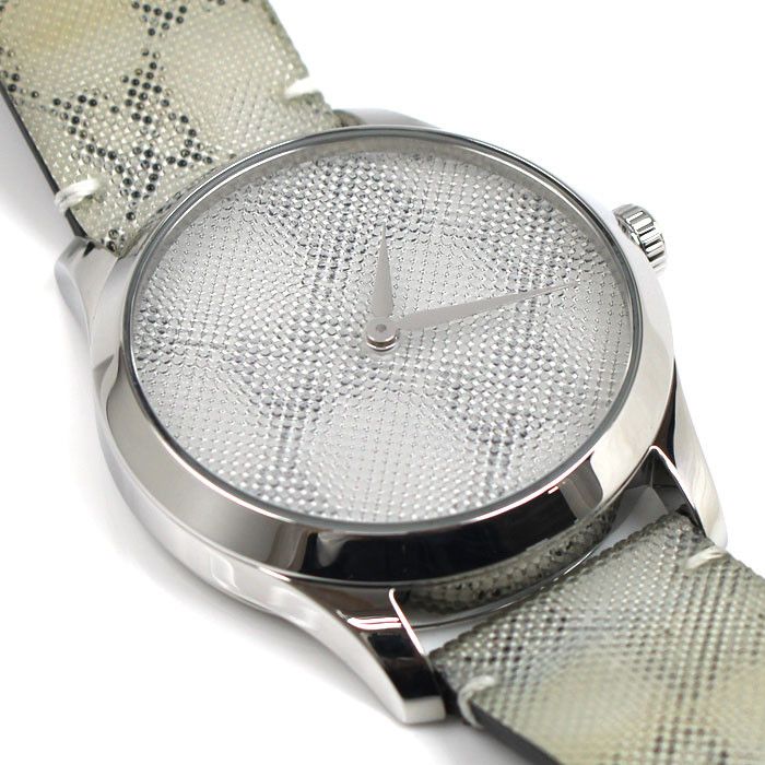 Gucci Gucci Gucci G Timeless Stainless Steel Watch Metal Quartz YA1264058 DUTY FREE for USA Size ONE SIZE - 3 Thumbnail