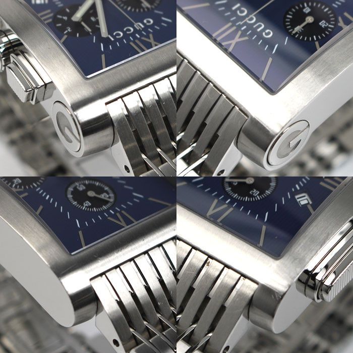 Gucci Gucci Gucci G Metro Stainless Steel Chronograph Metal Quartz YA086318/8600M DUTY FREE for USA Size ONE SIZE - 8 Thumbnail