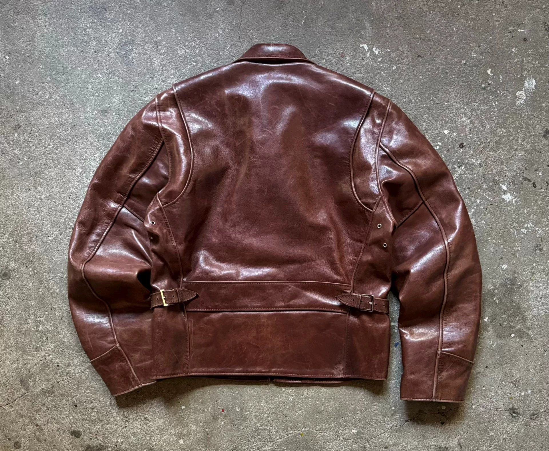Vintage Vintage Freedom Japanese Horsehide Jacket Size US M / EU 48-50 / 2 - 7 Thumbnail