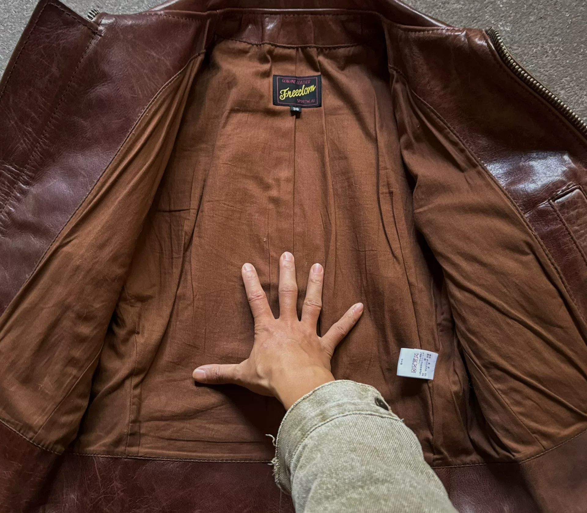 Vintage Vintage Freedom Japanese Horsehide Jacket Size US M / EU 48-50 / 2 - 4 Thumbnail