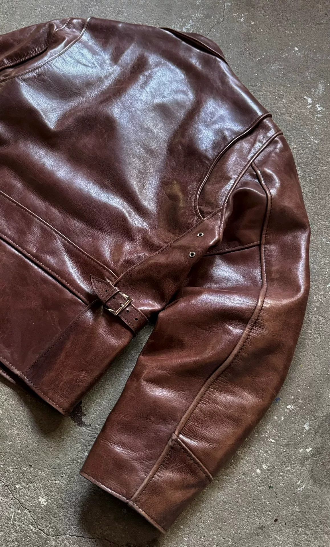 Vintage Vintage Freedom Japanese Horsehide Jacket Size US M / EU 48-50 / 2 - 6 Thumbnail