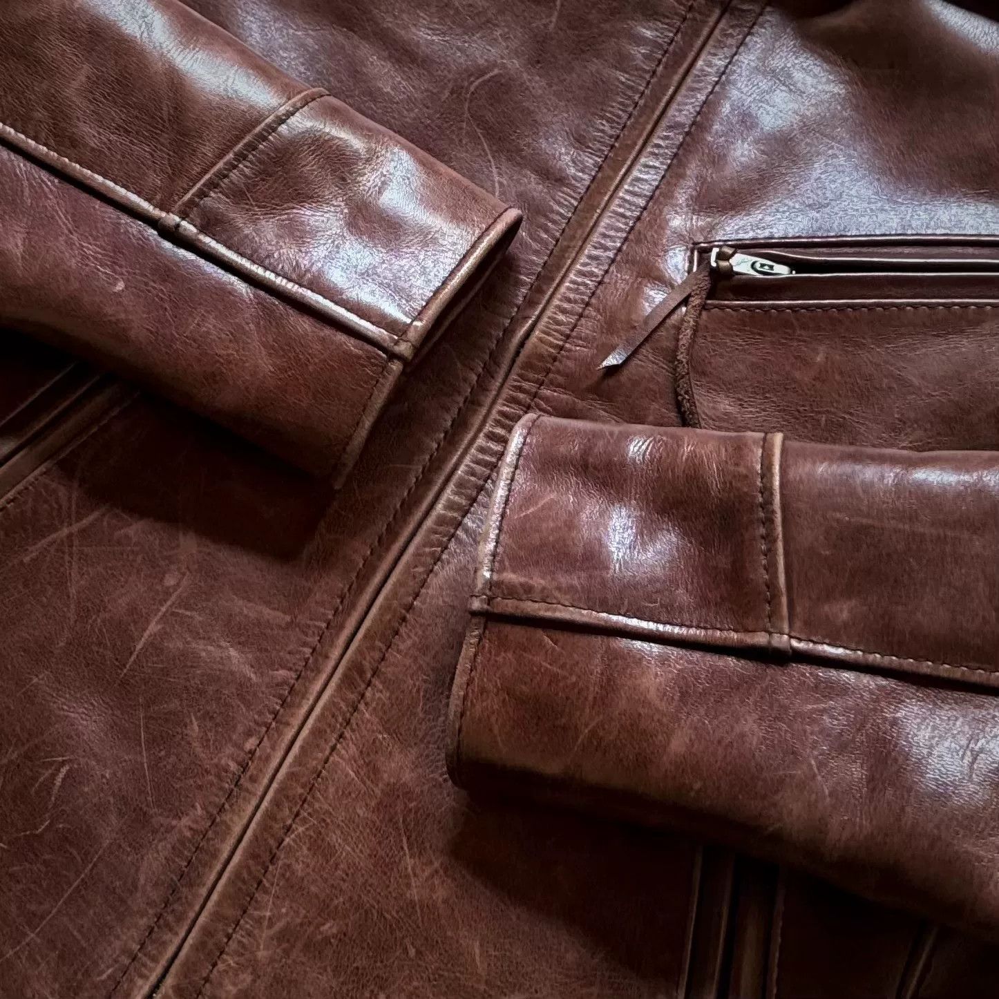 Vintage Vintage Freedom Japanese Horsehide Jacket Size US M / EU 48-50 / 2 - 3 Thumbnail