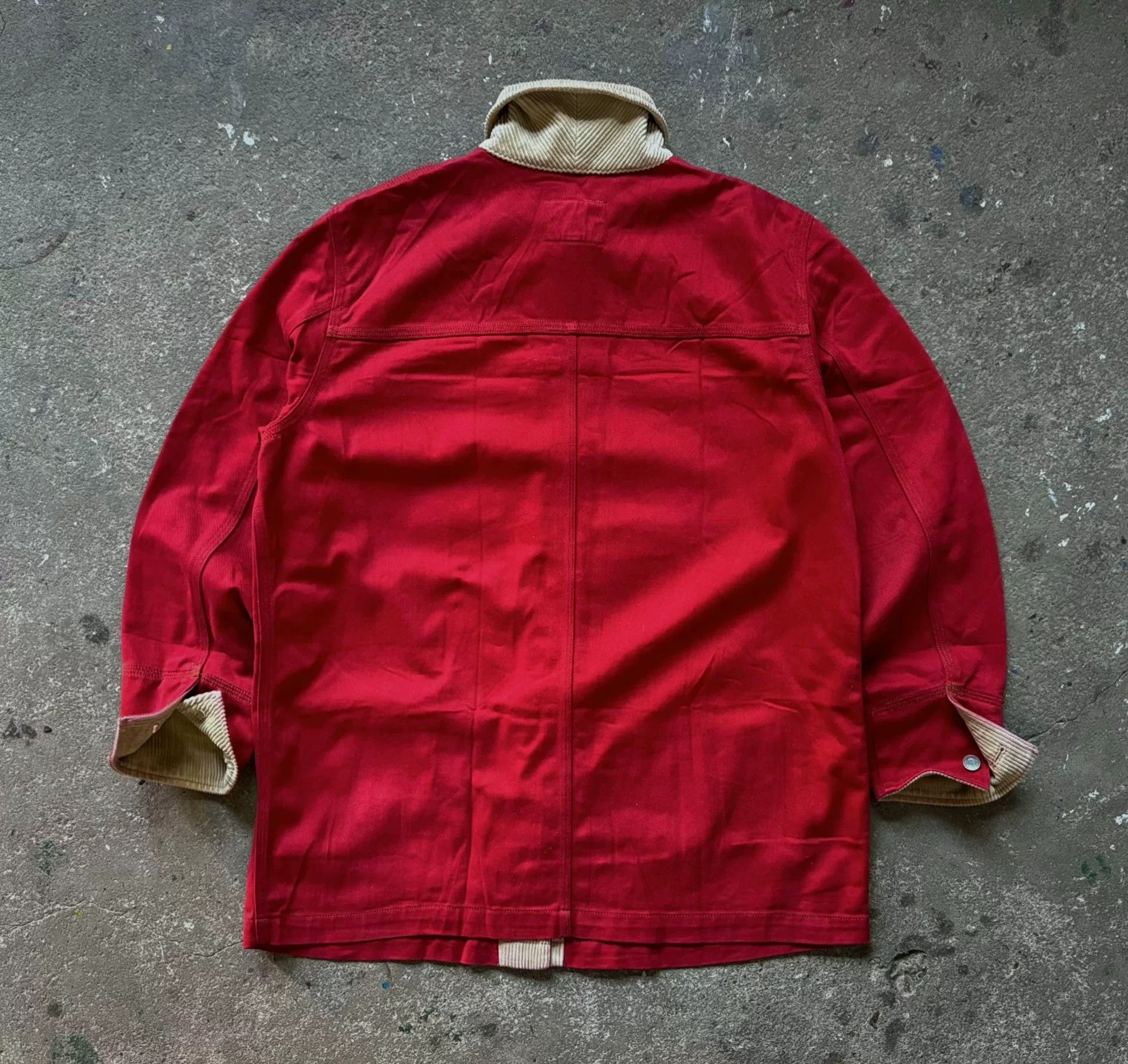 Vintage 1990s Polo Ralph Lauren Vintage Canvas Jacket Size US XL / EU 56 / 4 - 6 Thumbnail
