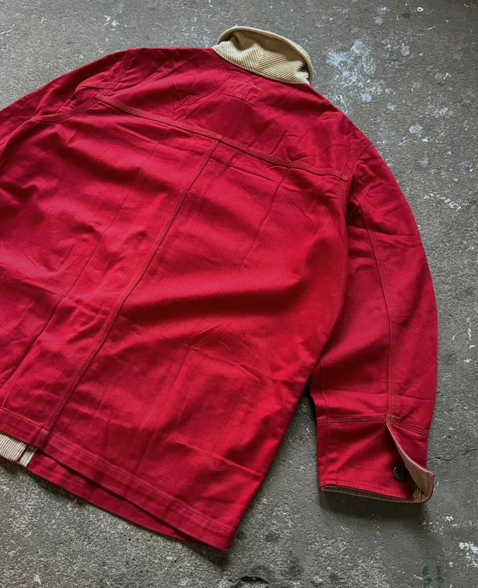 Vintage 1990s Polo Ralph Lauren Vintage Canvas Jacket Size US XL / EU 56 / 4 - 5 Thumbnail