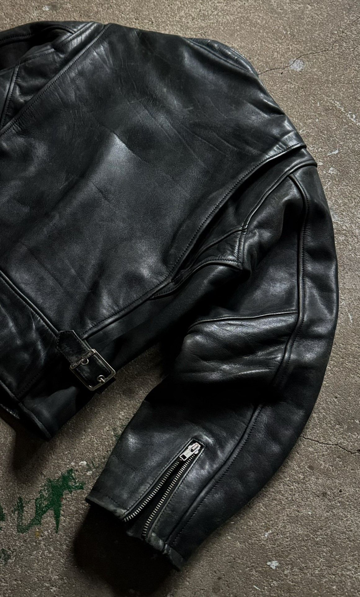 Vintage Vintage Harley Davidson 641 Leather Jacket Size US L / EU 52-54 / 3 - 5 Thumbnail
