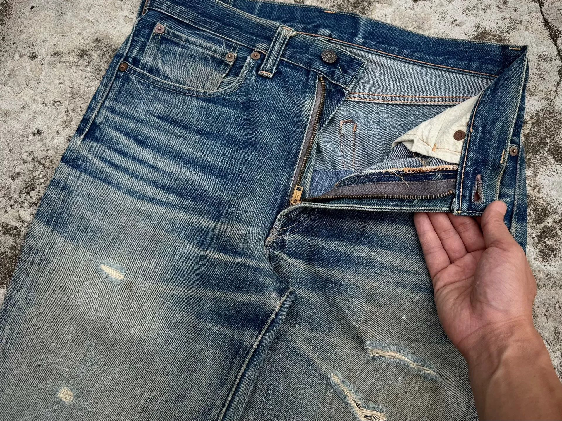 Vintage Vintage Joe McCoy Levi's 517 Jeans Size US 31 - 3 Thumbnail