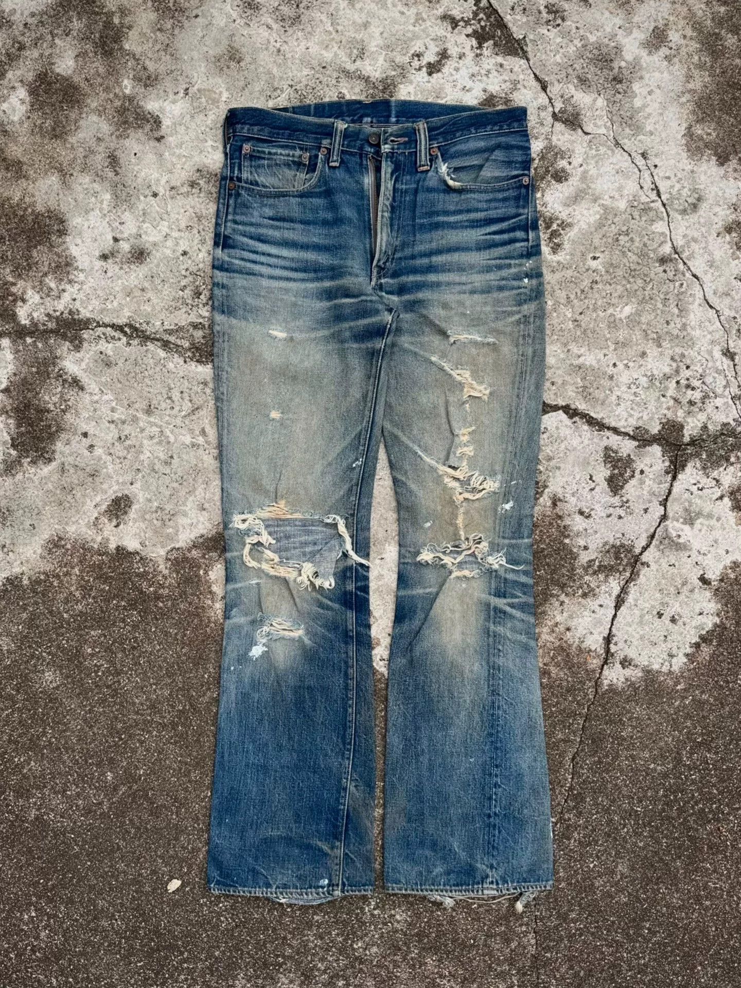 Vintage Vintage Joe McCoy Levi's 517 Jeans Size US 31 - 2 Thumbnail