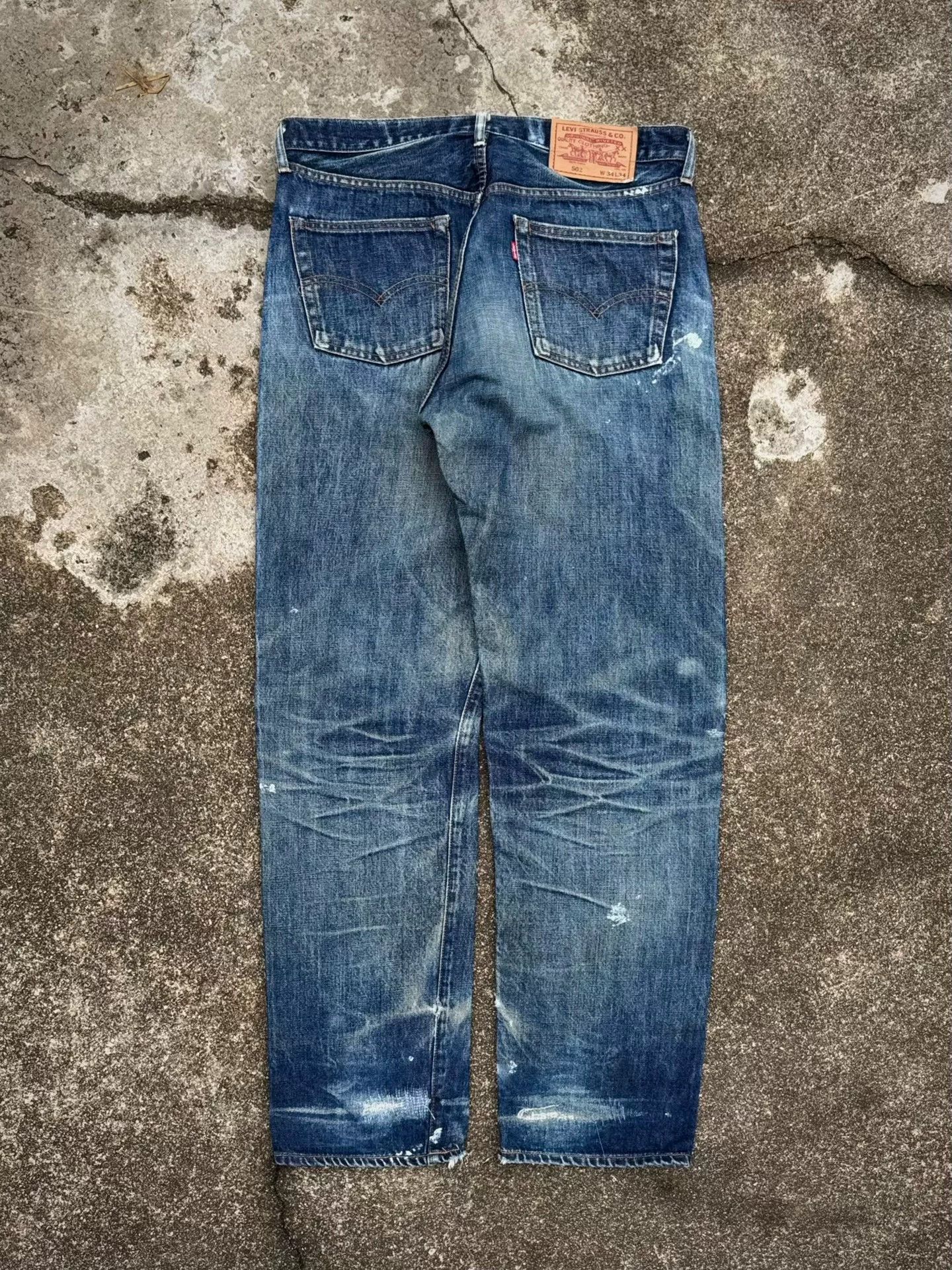 Vintage Vintage Levi's LVC 502xx Japan 1996 Size US 32 / EU 48 - 6 Thumbnail