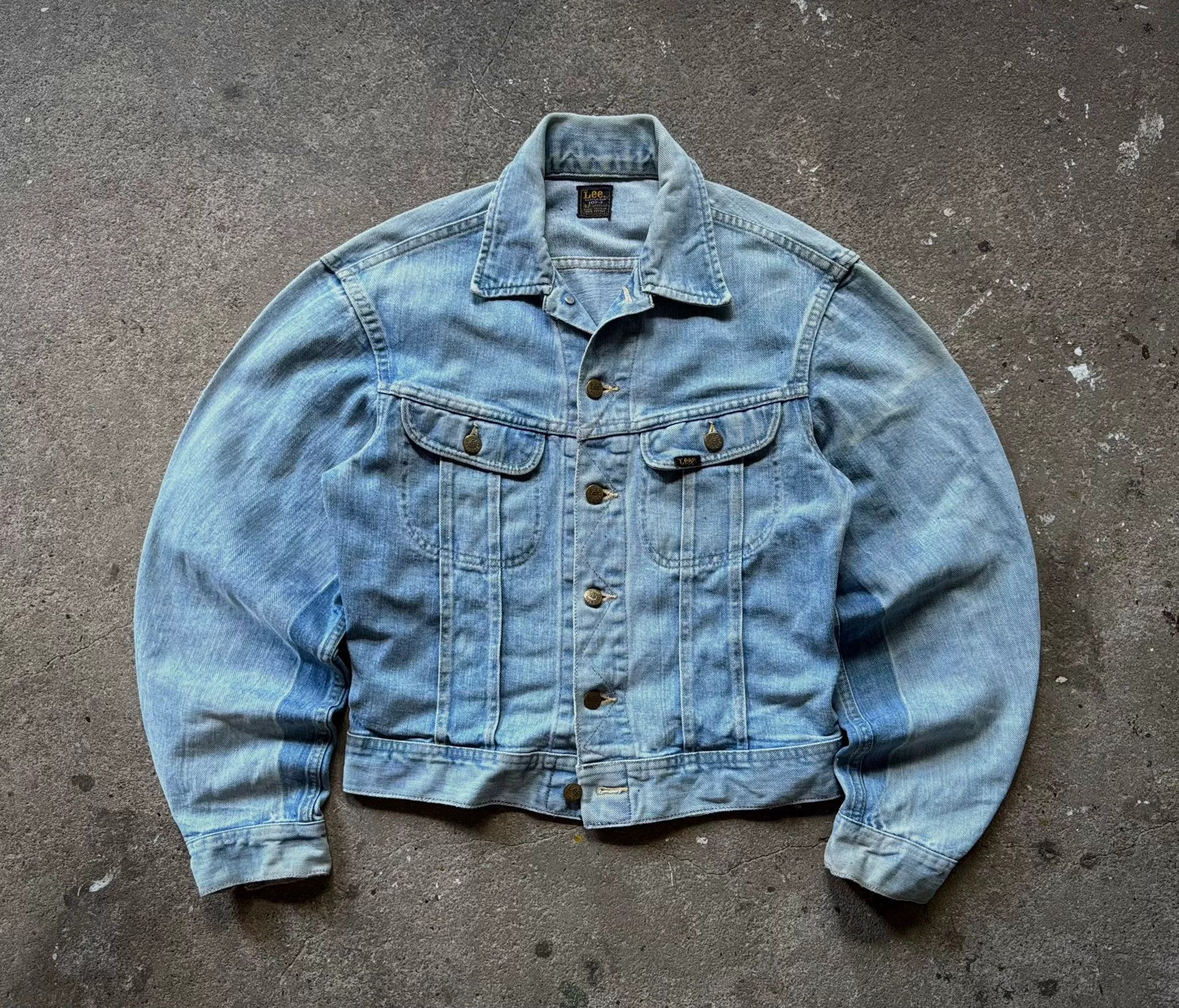 Vintage Vintage 60s Lee 101J Denim Jacket Size US XS / EU 42 / 0 - 2 Thumbnail