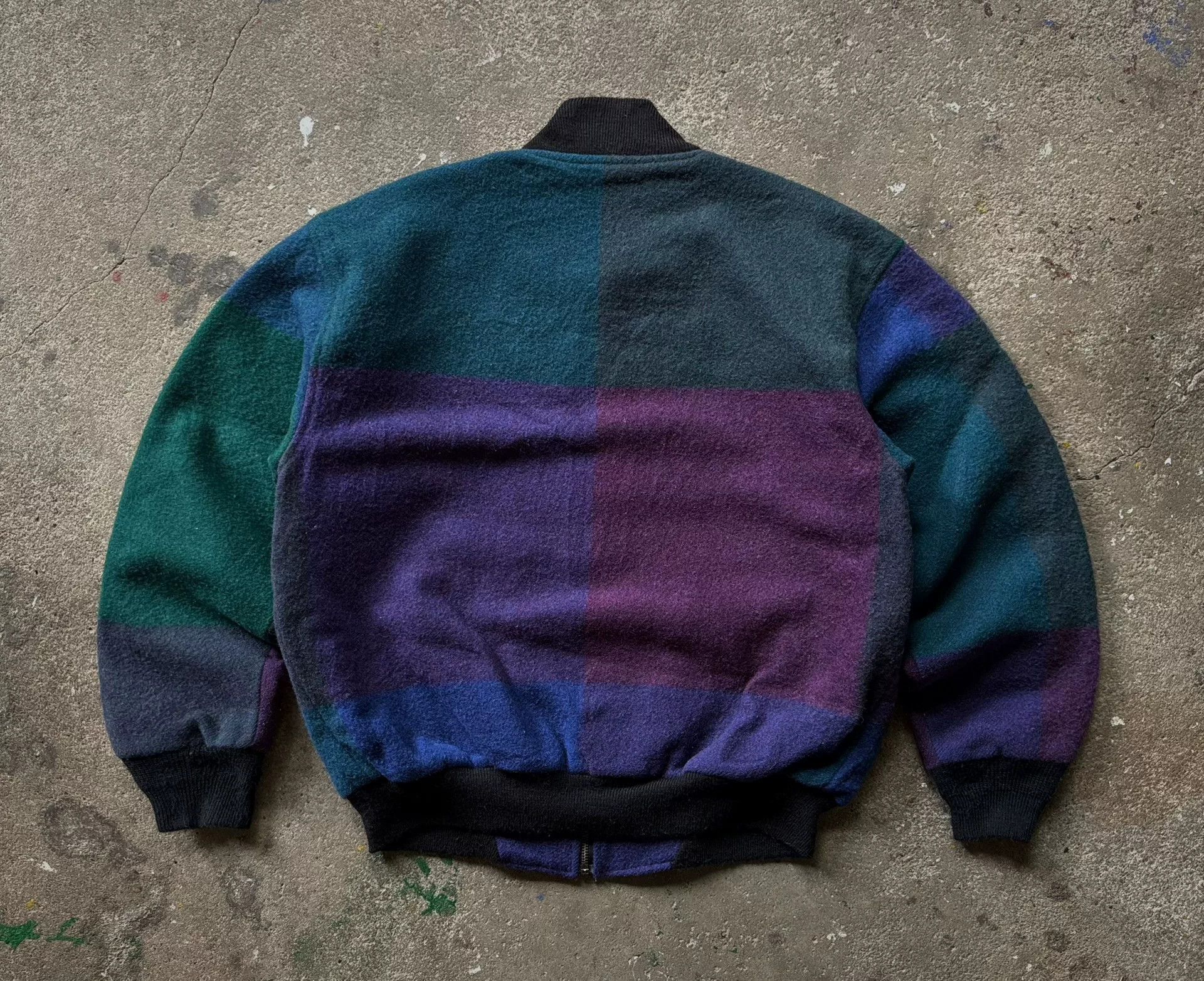 Vintage Vintage Woolrich Retro Wool Jacket Size US S / EU 44-46 / 1 - 6 Thumbnail