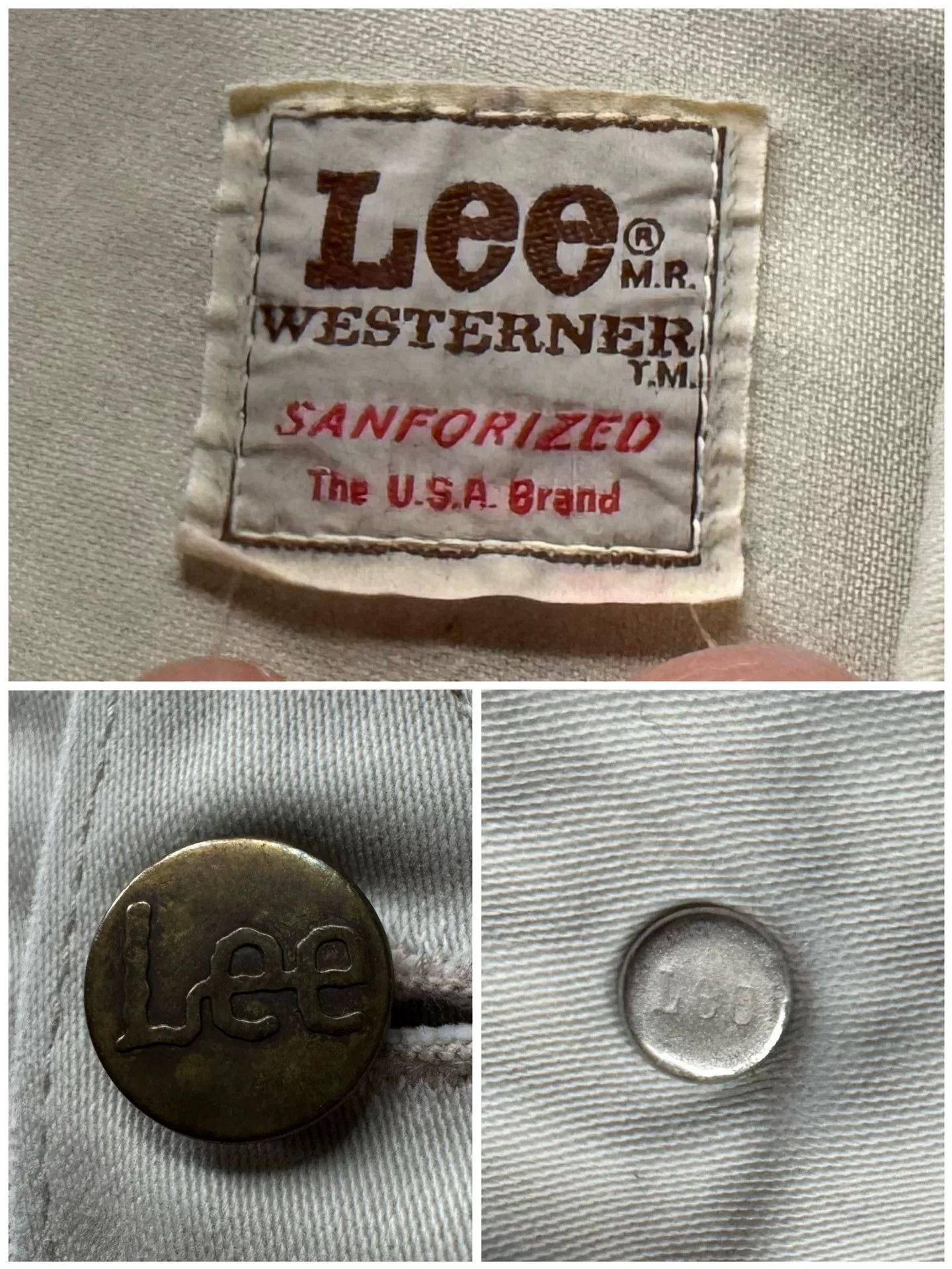 Vintage Vintage Lee 90s High-Waist Denim Jacket Size US M / EU 48-50 / 2 - 6 Thumbnail
