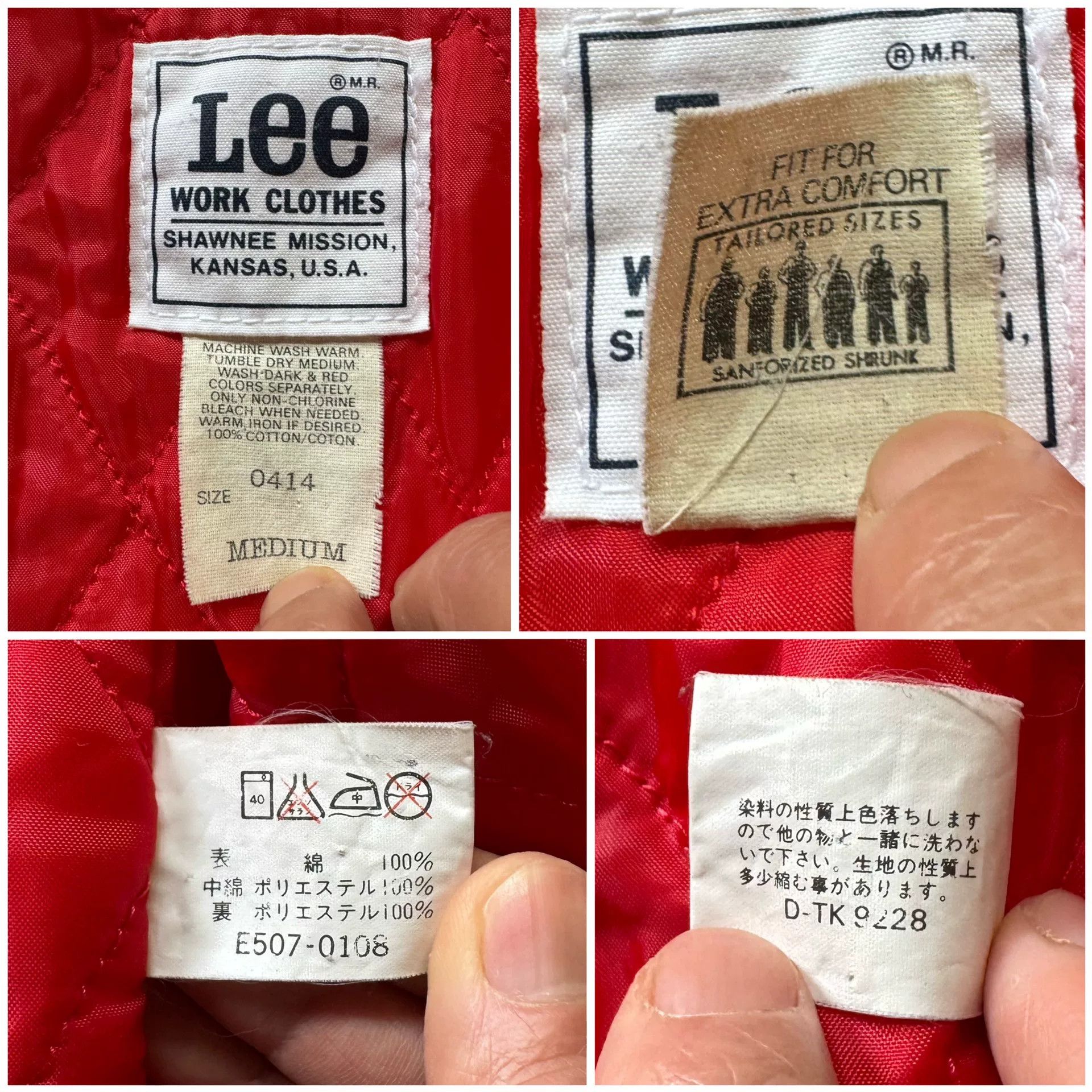 Vintage Vintage 90s Lee Work Jacket Size US M / EU 48-50 / 2 - 4 Thumbnail